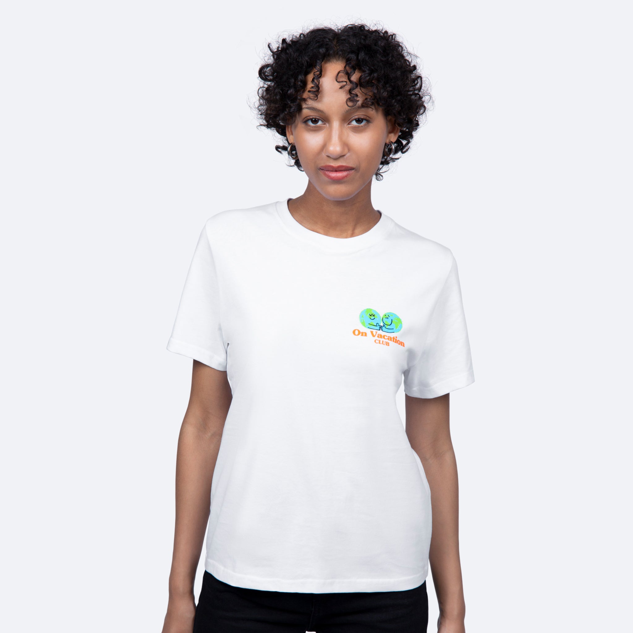 On Vacation Ladies T-Shirt "Earth Day"