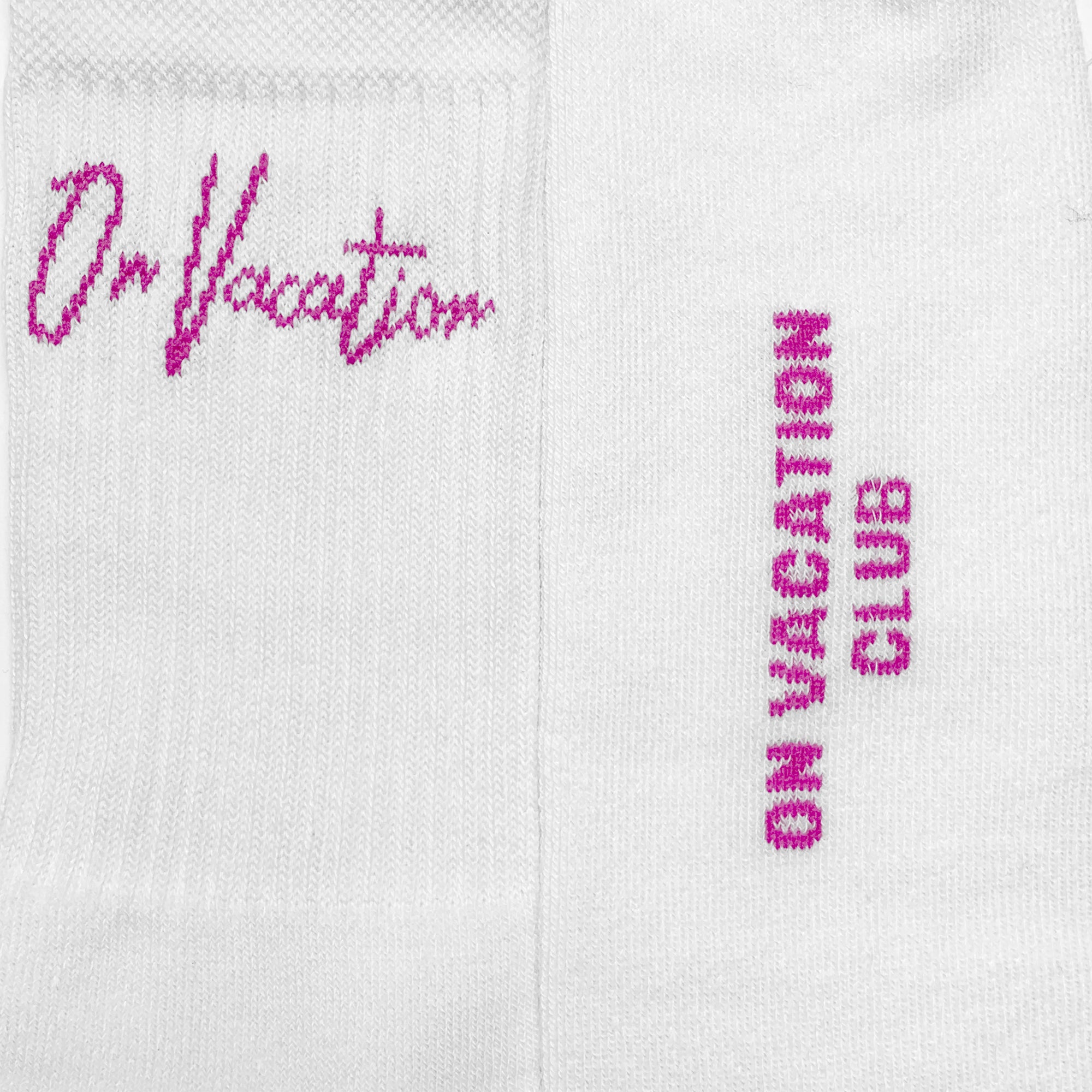 On Vacation "Signature" Tennis Socks