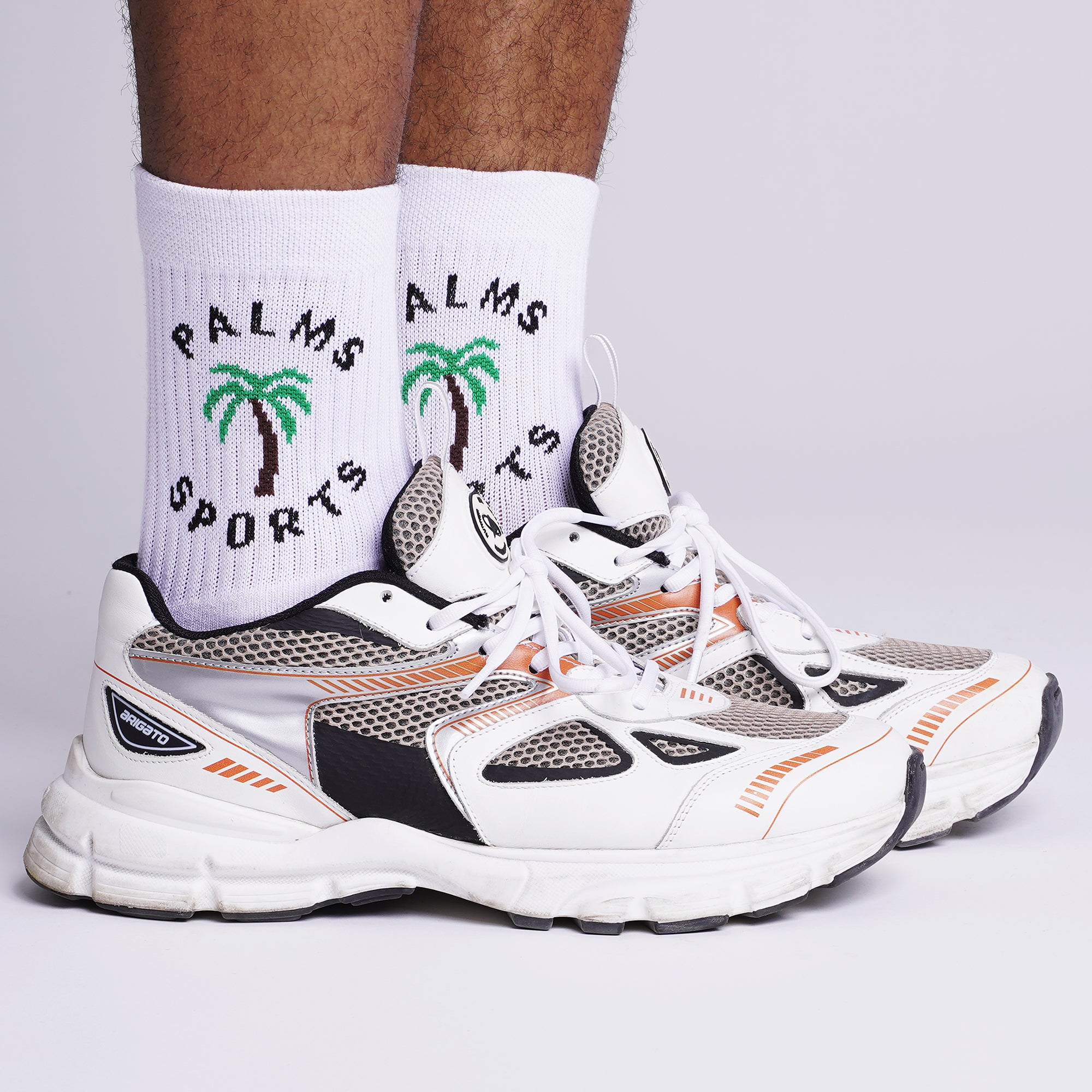 On Vacation Palms Sports Tennis Socks - Weiß