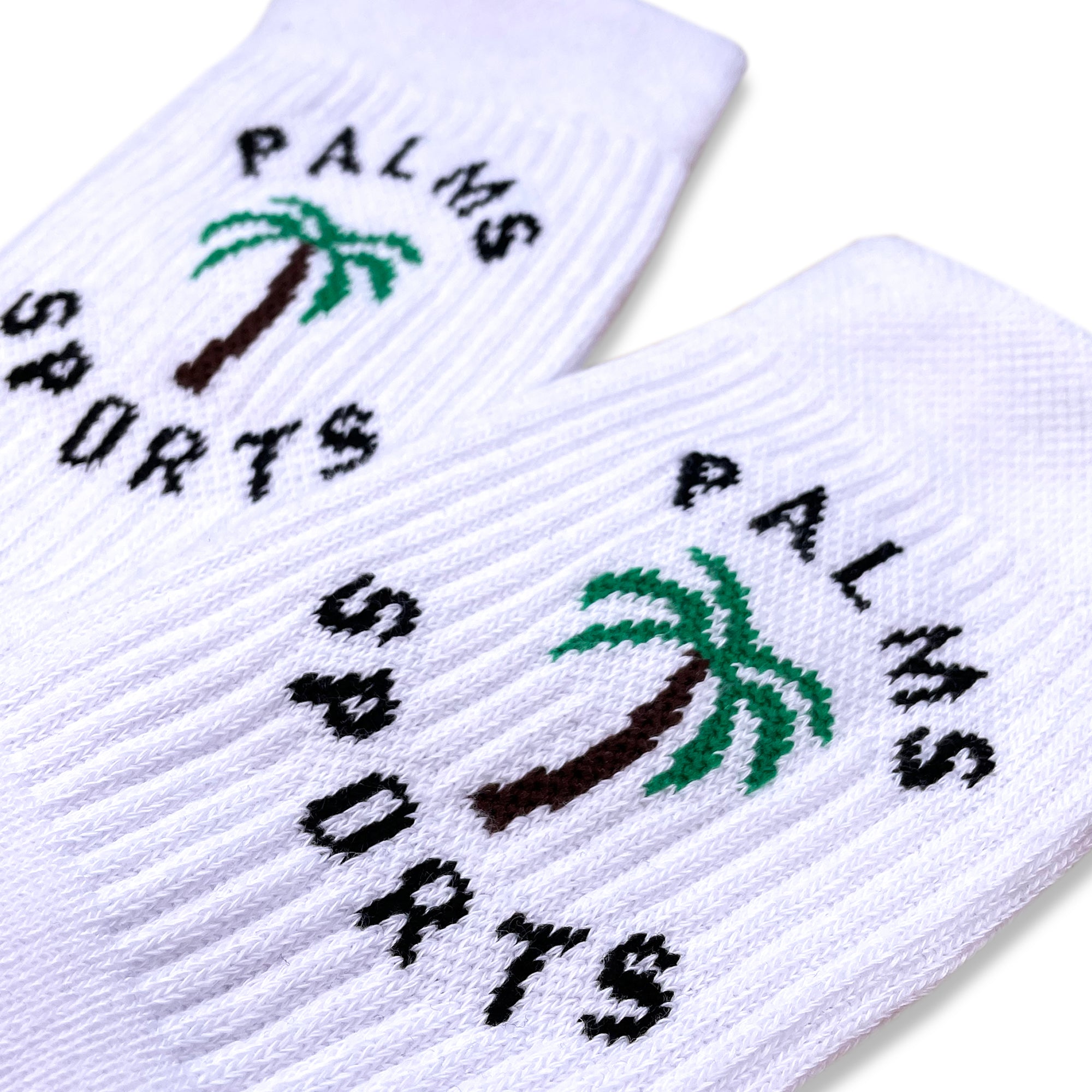 On Vacation Palms Sports Tennis Socks - Weiß