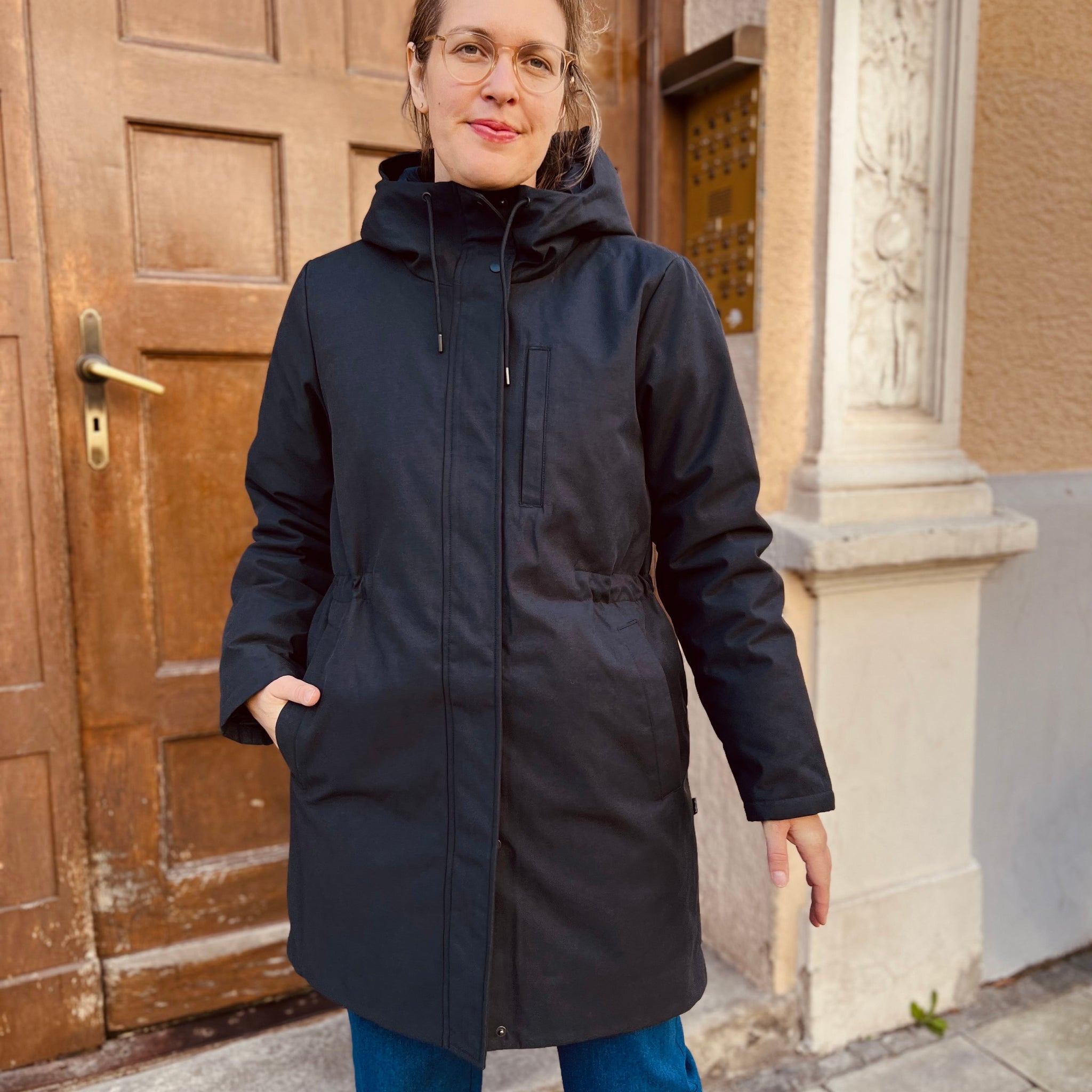Selfhood Parka "Jacket" M Navy