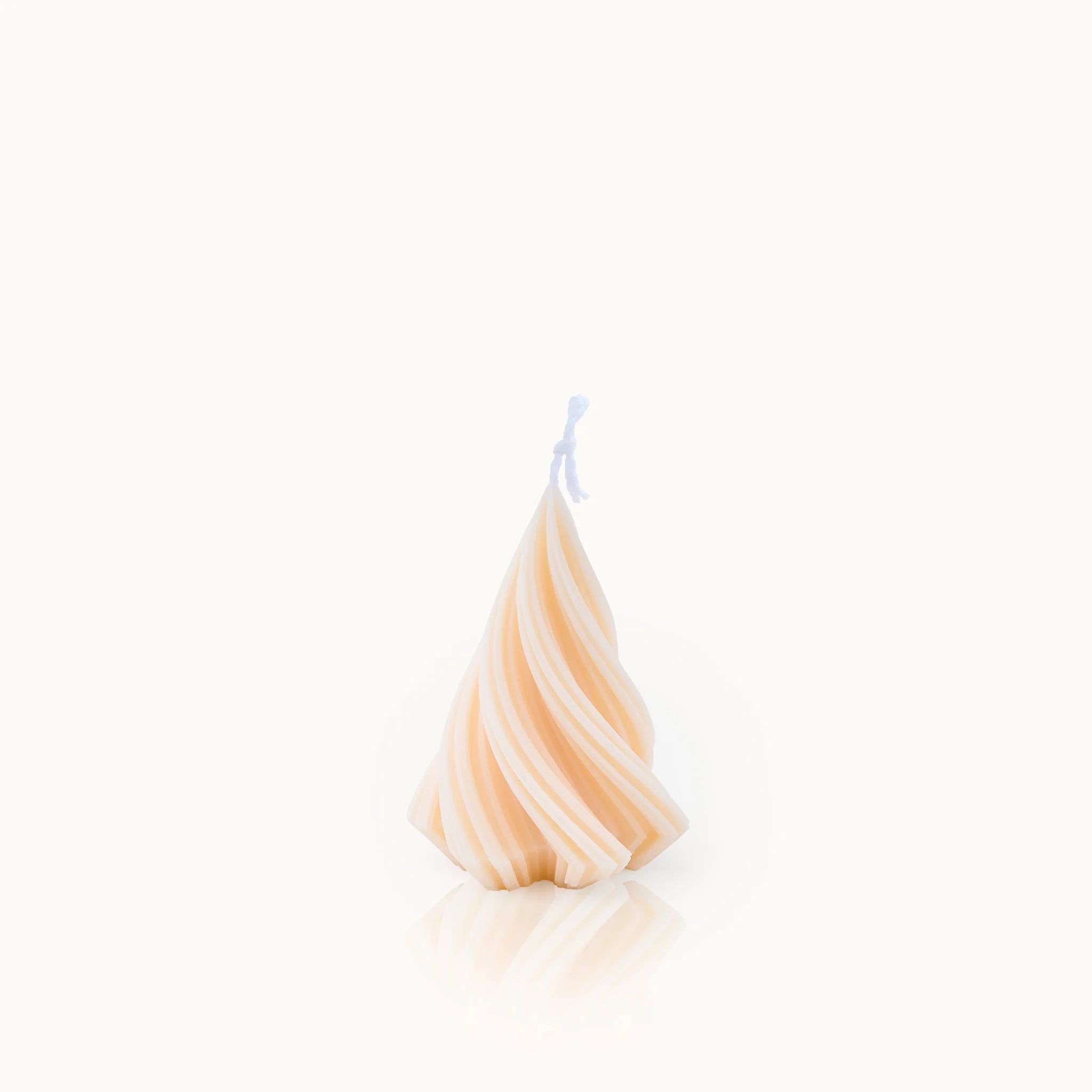 by Vivi Weihnachtsbaumkerze Klein Pfirsich