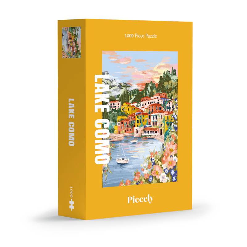Piecely Puzzle 1000 Teile Lake Como 48 x 68 cm