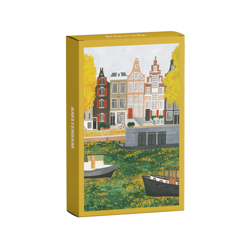 Piecely Mini Puzzle 99 Teile Amsterdam 10 x 14 cm