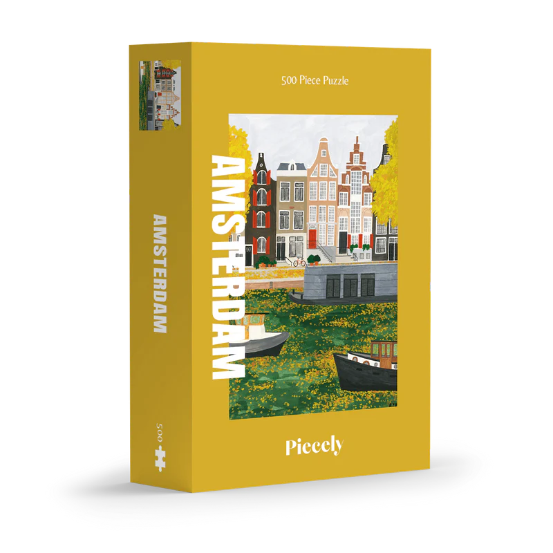 Piecely Puzzle 500 Teile Amsterdam 34 x 48 cm