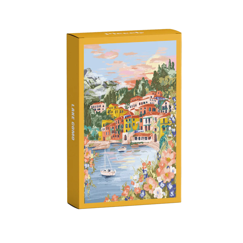Piecely Mini Puzzle 99 Teile Lake Como 10 x 14 cm