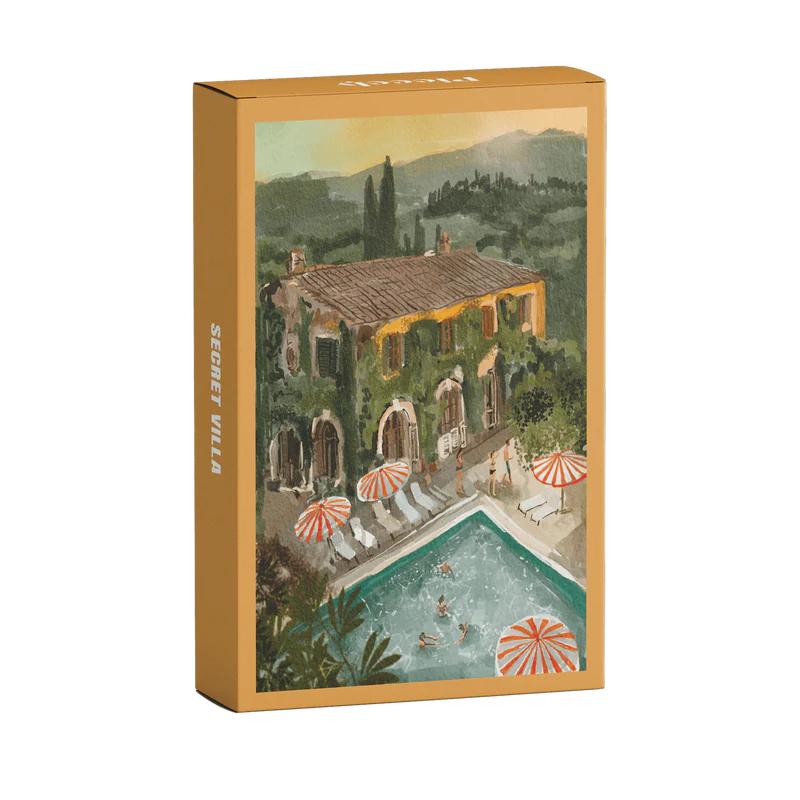Piecely Mini Puzzle 99 Teile Secret Villa 10 x 14 cm