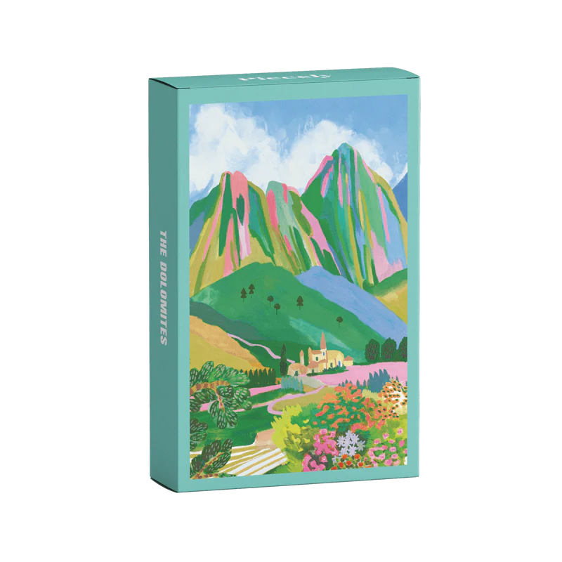 Piecely Mini Puzzle 99 Teile The Dolomites 10 x 14 cm