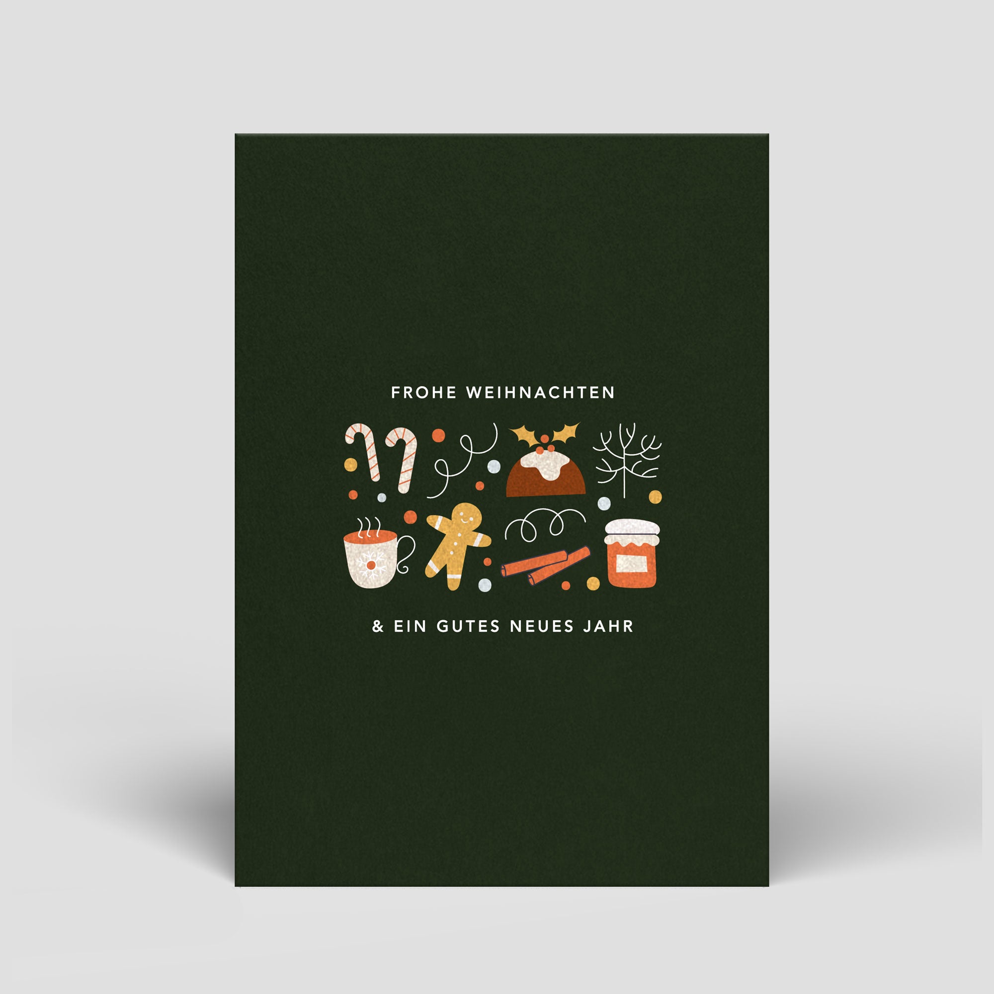 Naturbedacht Weihnachtskarten DIN A6 Symbole (Nr. 2)