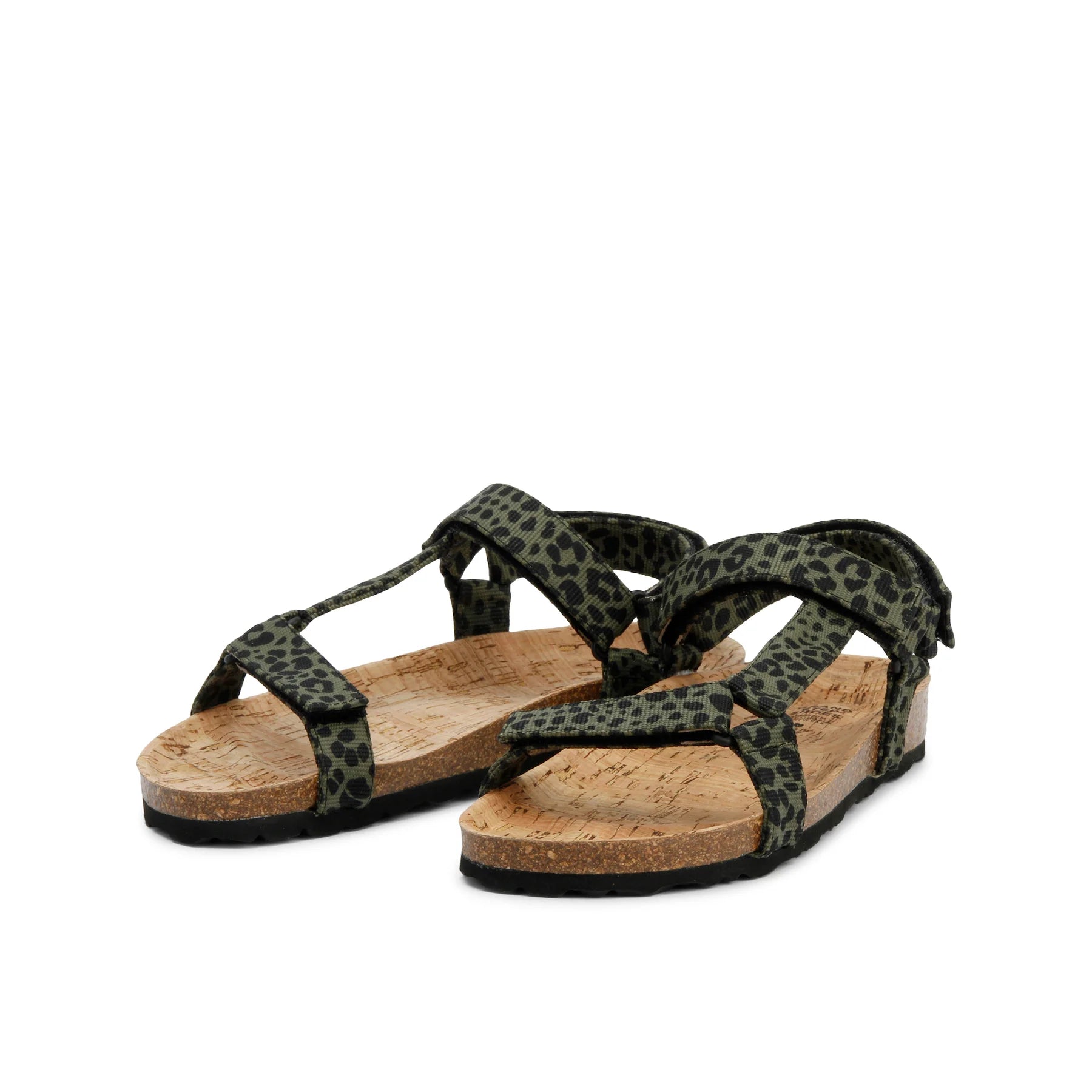 GRAND STEP SHOES Sandalen "Levi Animal" 40 Olive