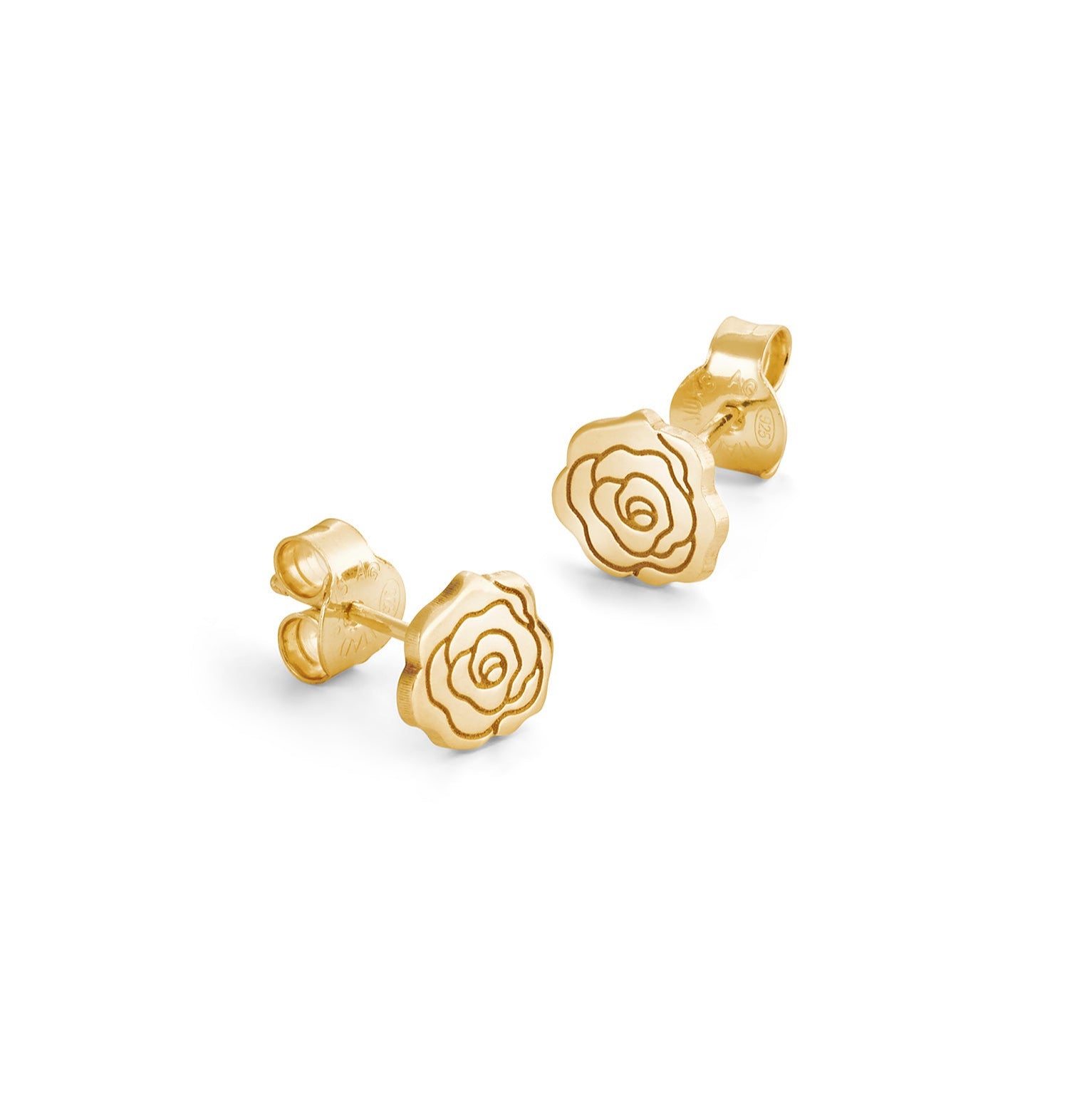 Jukserei Ohrstecker "ROSE" Gold
