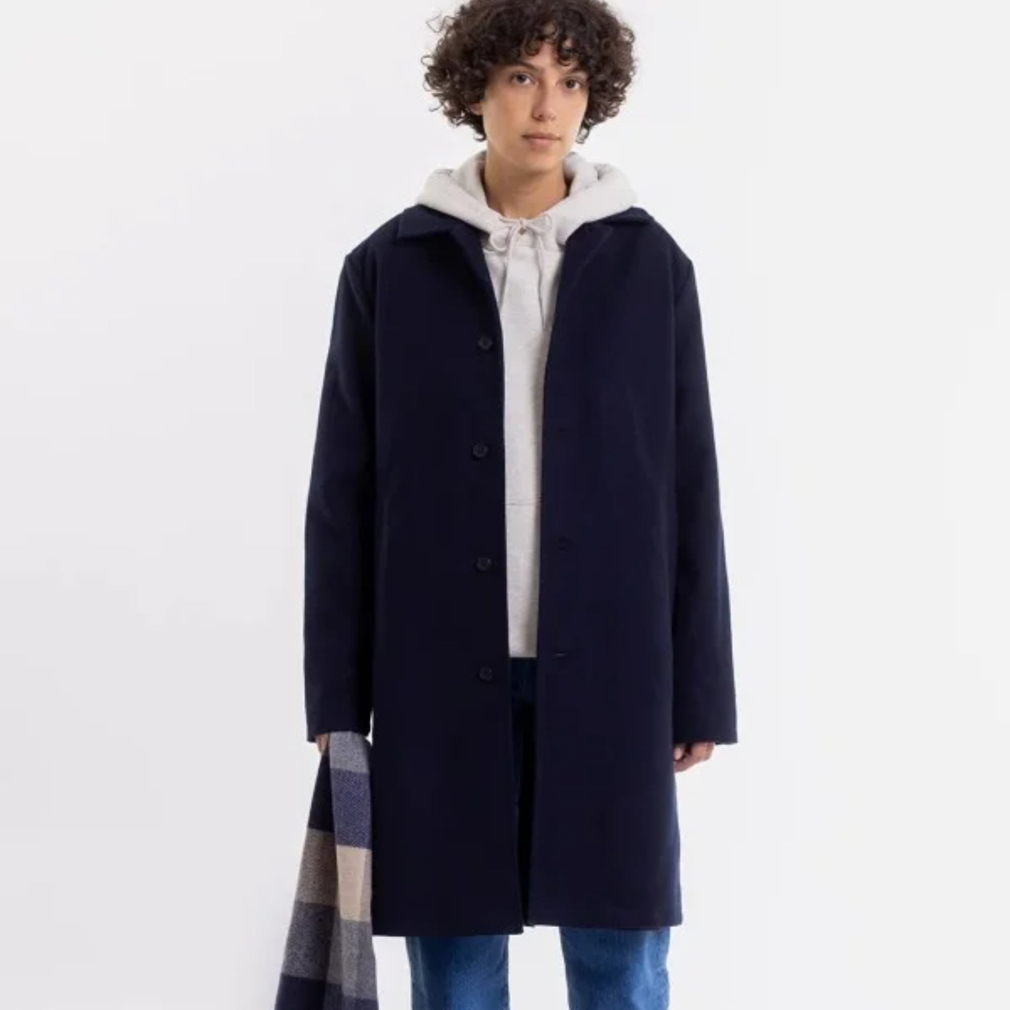 Rotholz Unisex Mantel "Moleskin"