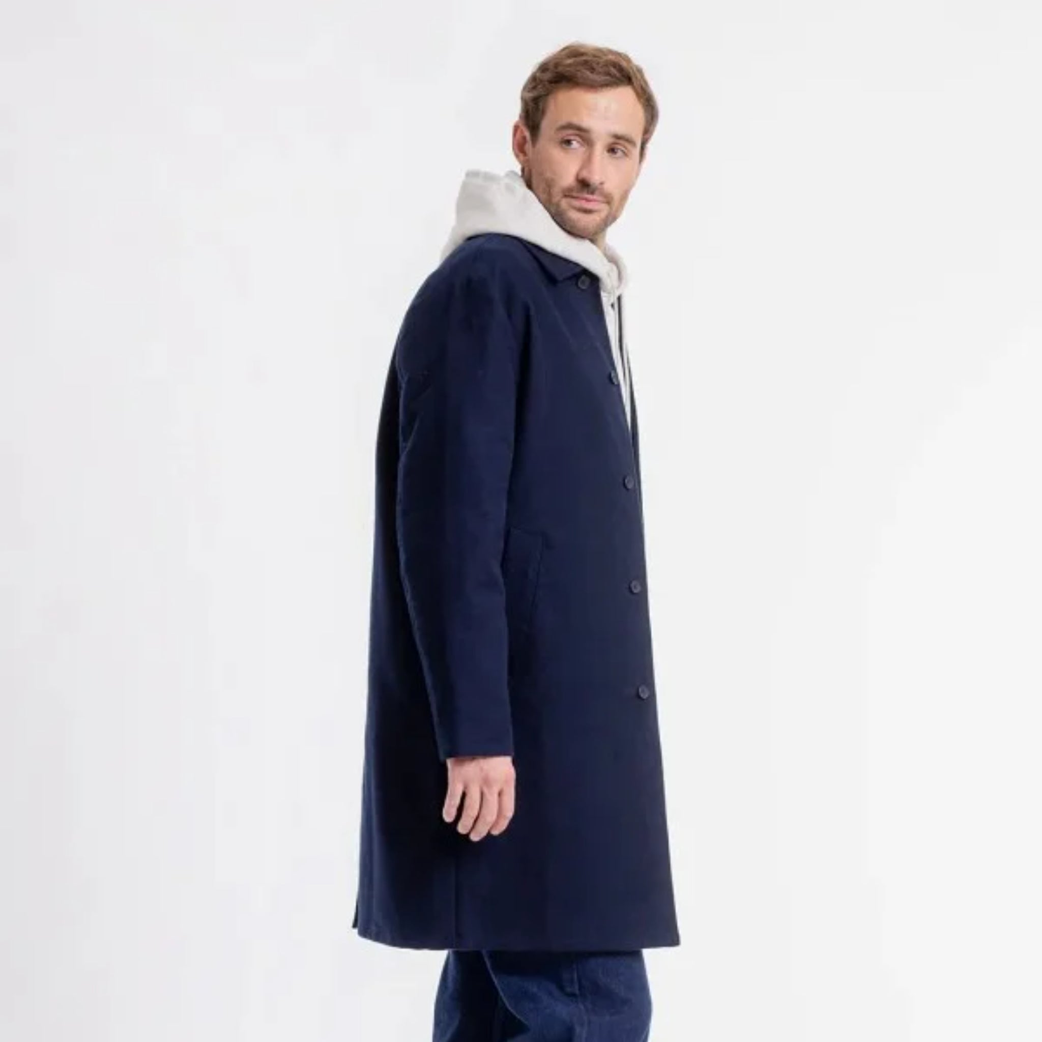Rotholz Unisex Mantel "Moleskin"