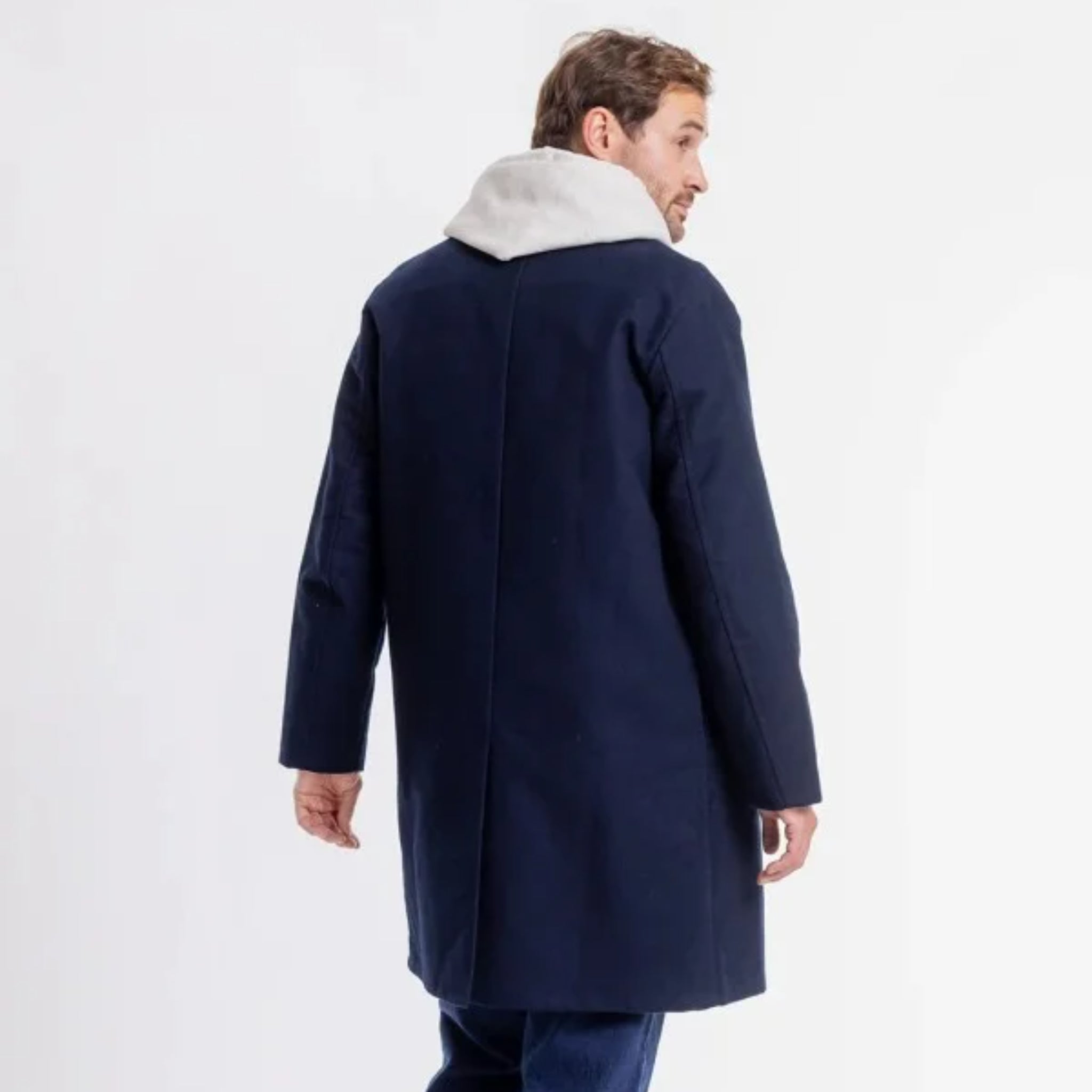 Rotholz Unisex Mantel "Moleskin"