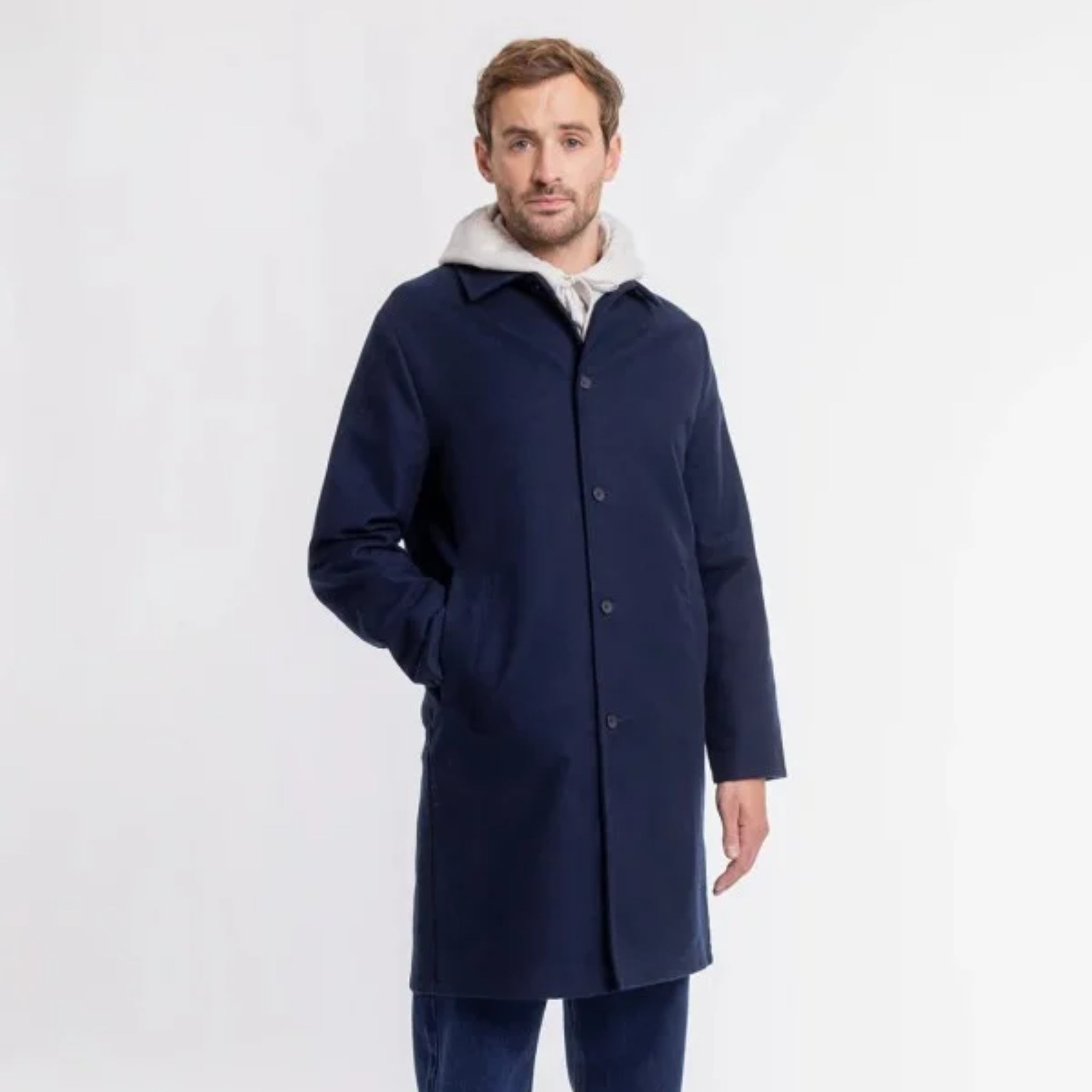 Rotholz Unisex Mantel "Moleskin"