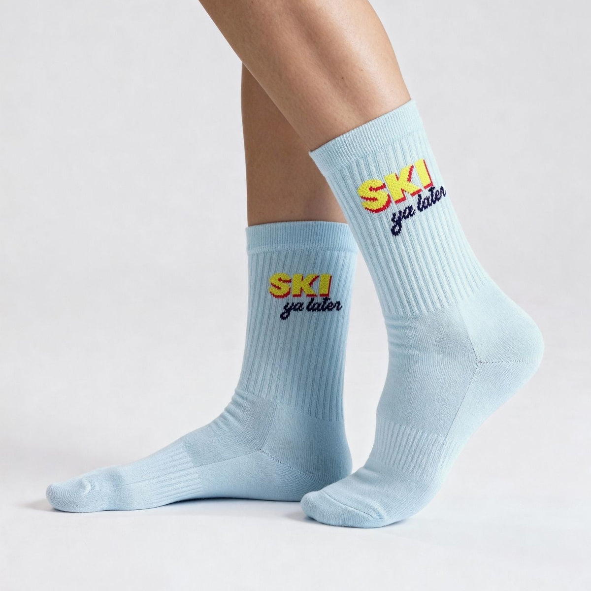No Bad Days Club Socken "SKI YA LATER"