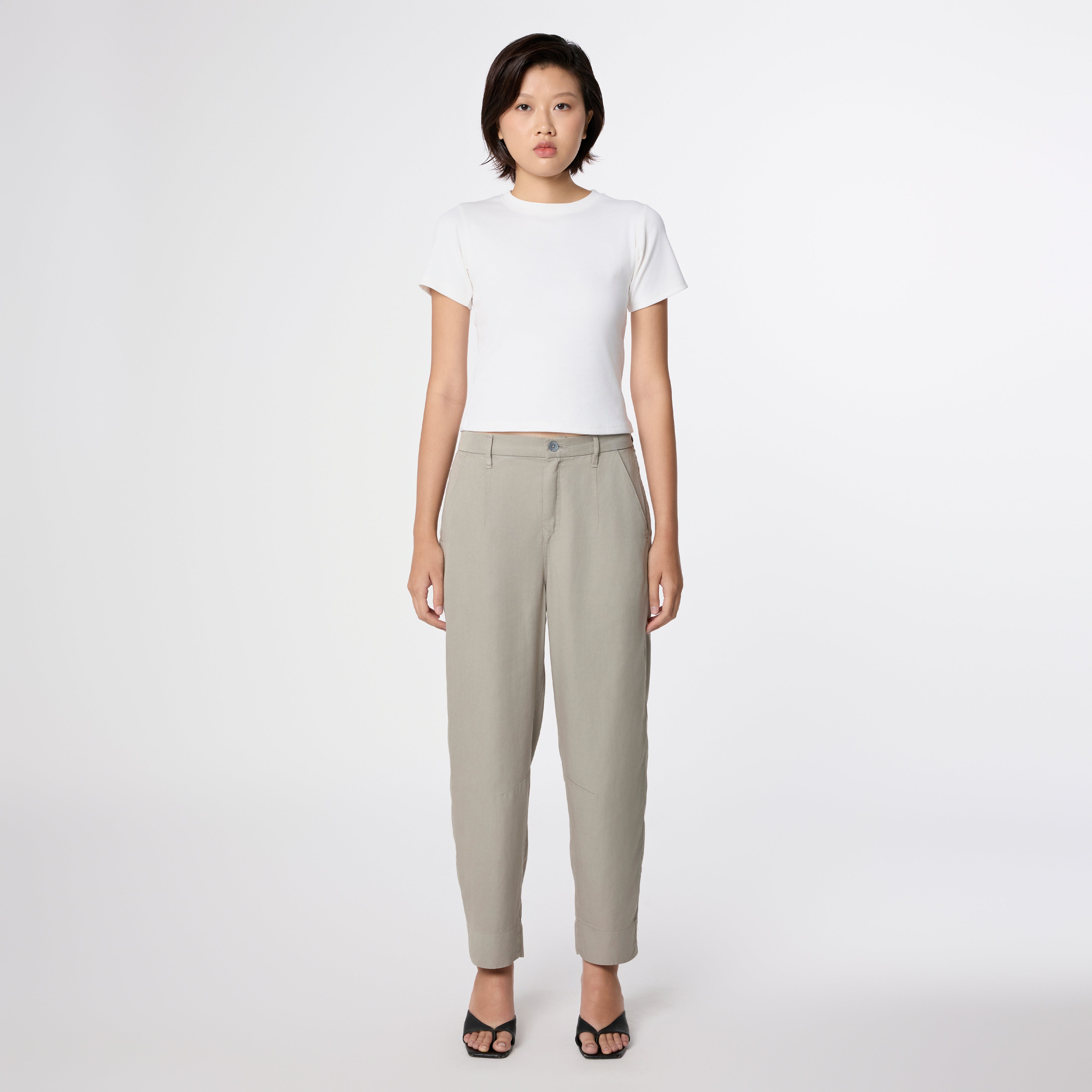 DAWN Denim Damen Hose "SUNSHINE" Rock Olive
