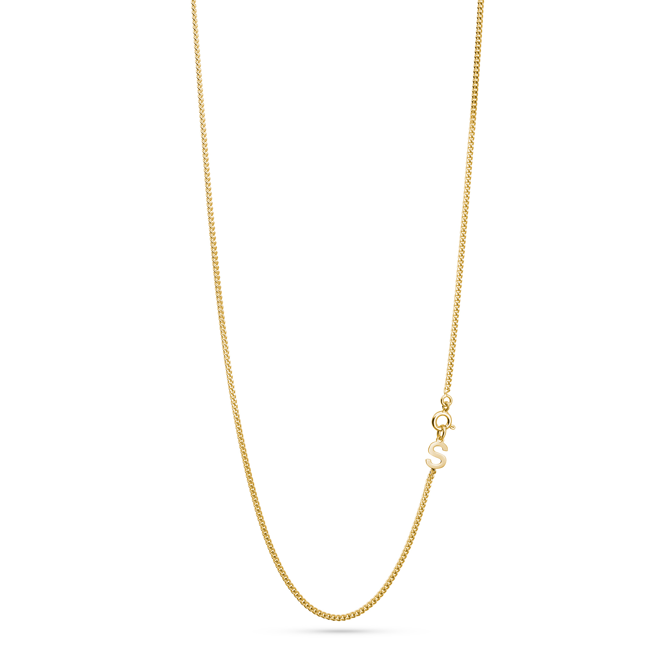 Jukserei Halskette "LETTER" Gold S