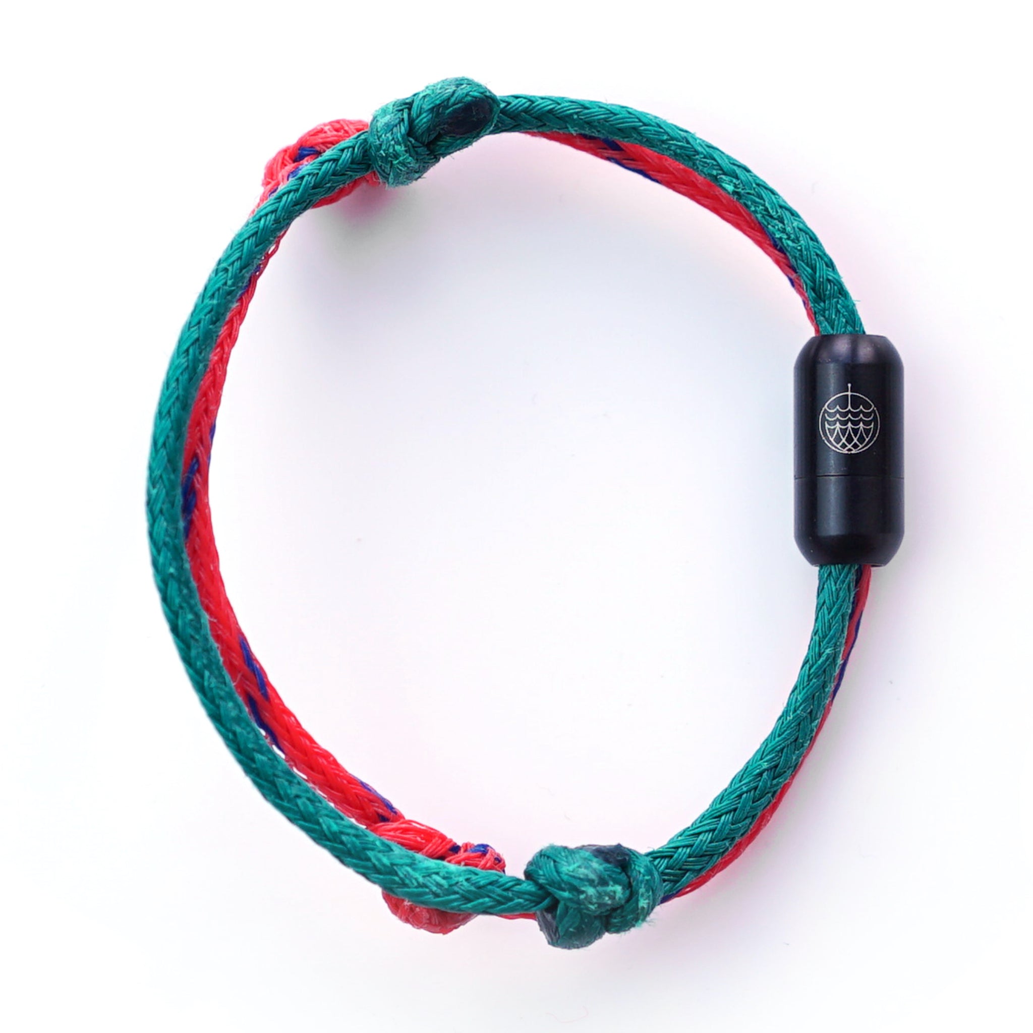 Bracenet Armband "Irish Sea/Red Sea" XS (17 cm) Schwarz