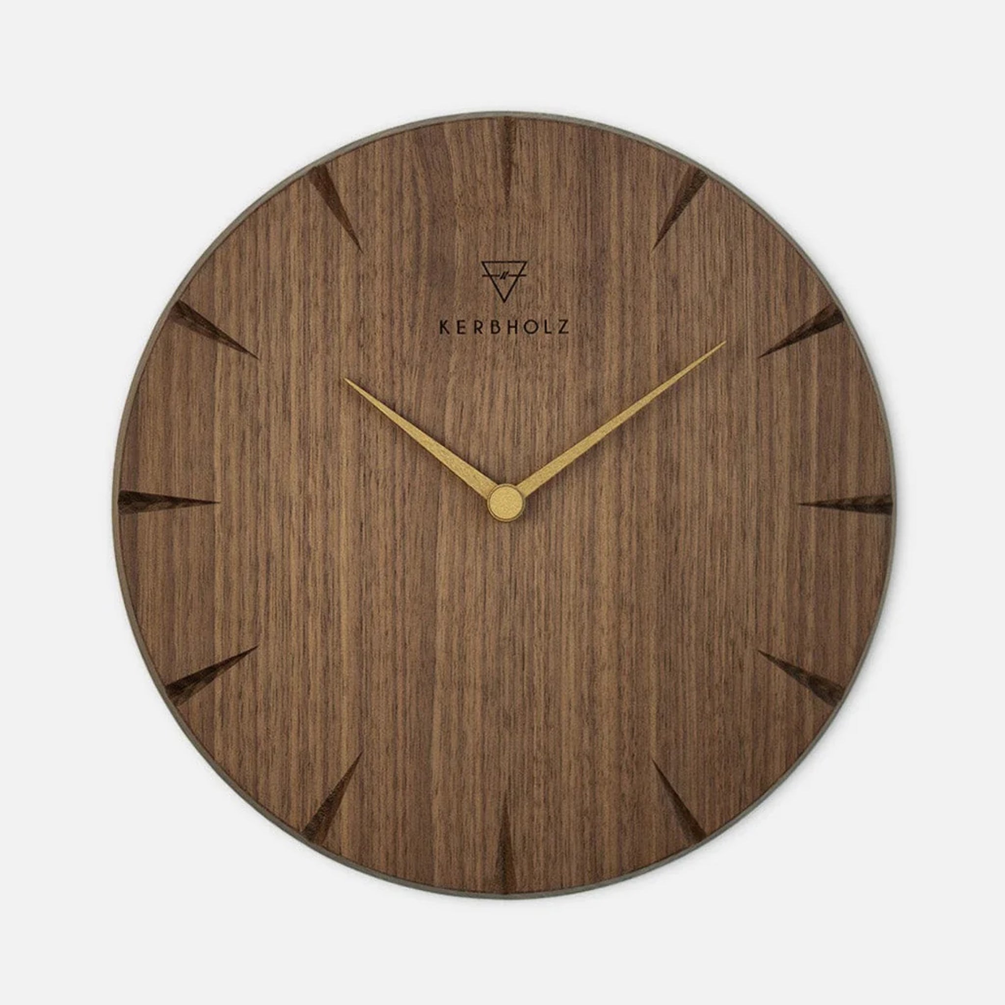 KERBHOLZ Wanduhr "SMALL CLOKK" Walnut Alp Edition