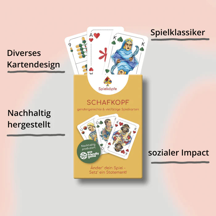 Spielköpfe "Schafkopf Deck"