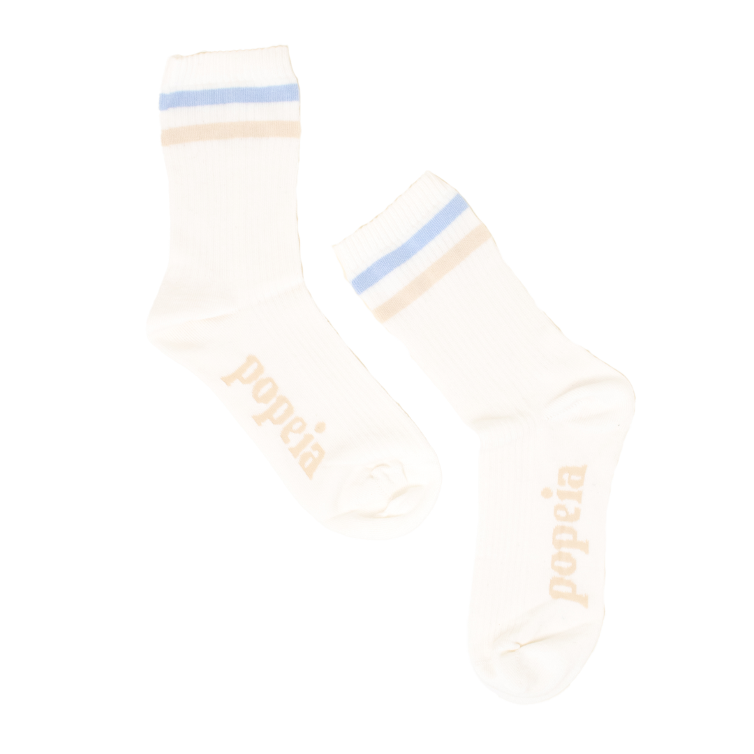 Popeia Socken "The Sporty" aus Bio-Baumwolle