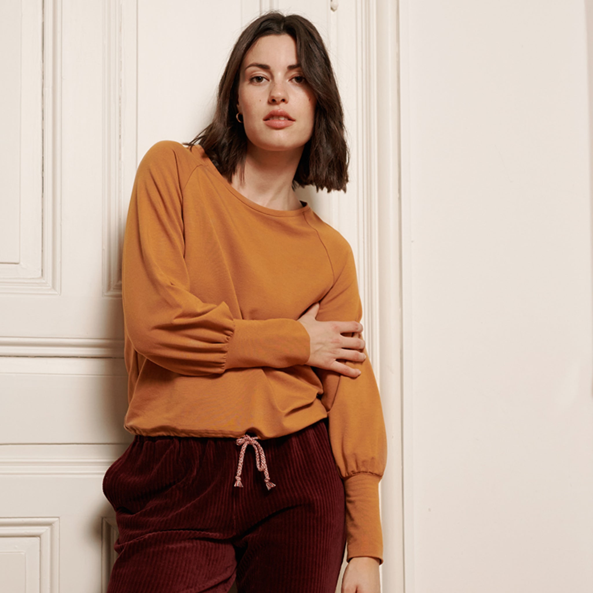 ME&MAY Sweatshirt "Luna" Wooden