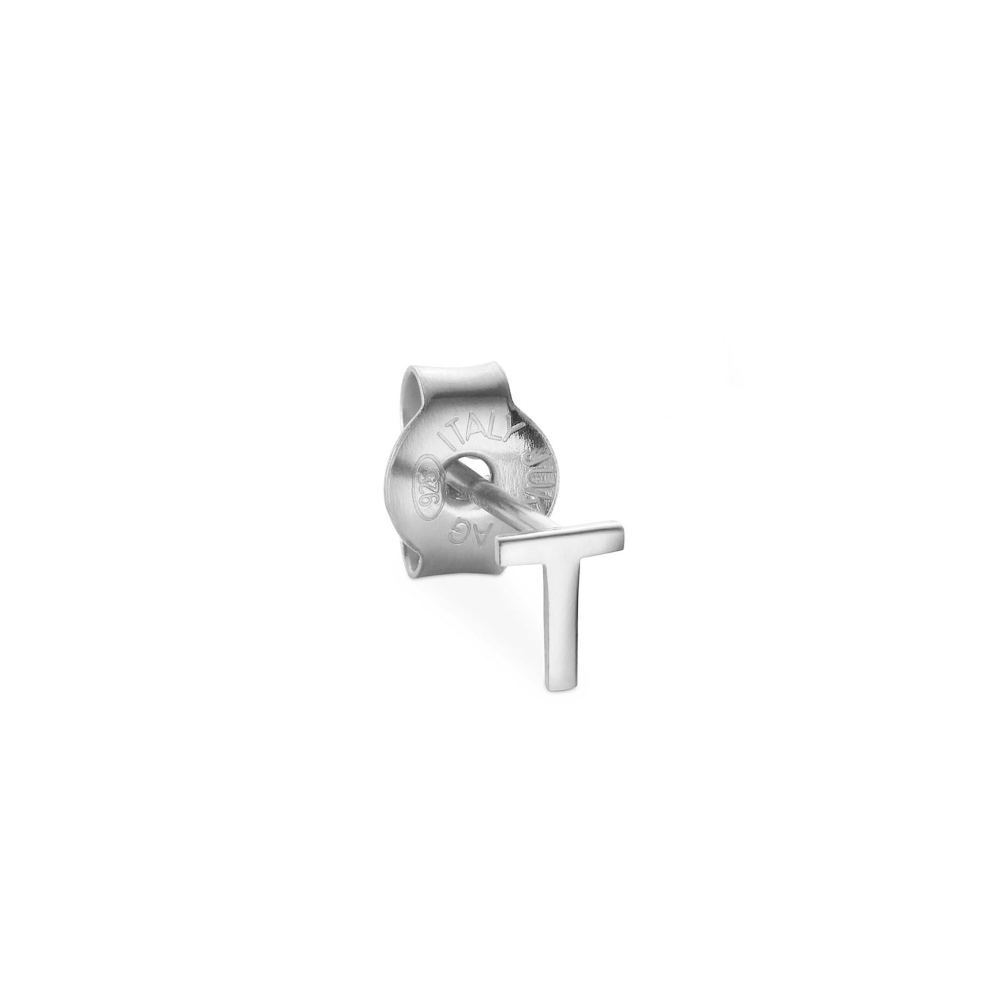 Jukserei Ohrstecker "LETTER" Silber T