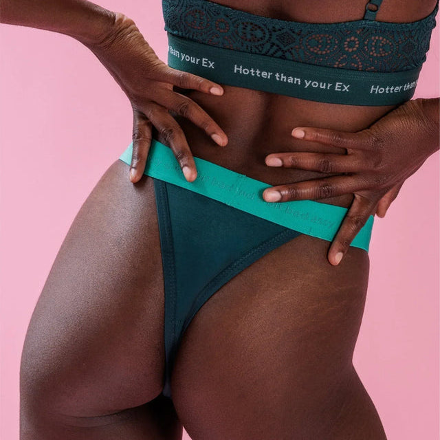 THE FEMALE COMPANY Period Panty Tanga "TAPE" Medium