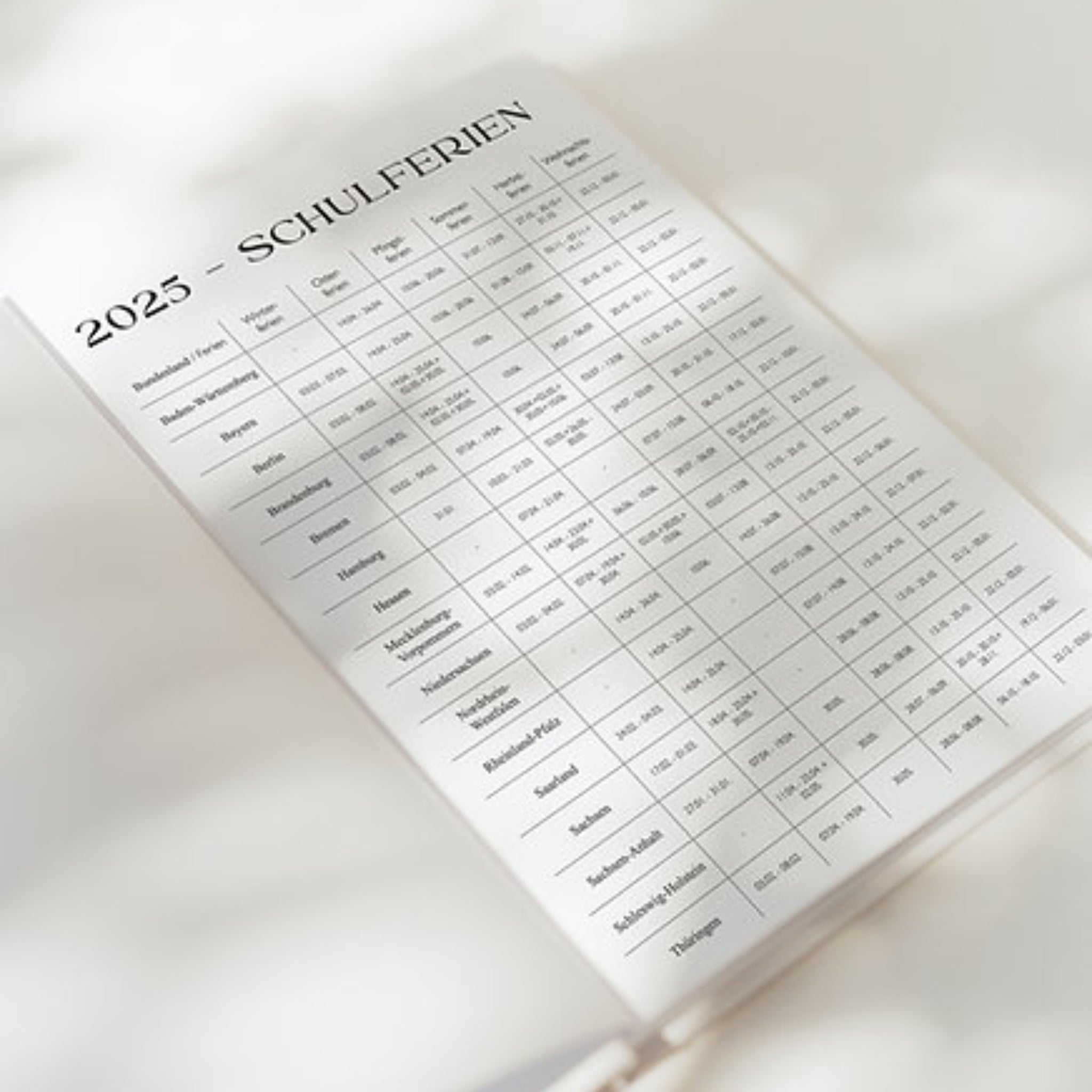 WOLKENBILDER Taschenkalender 2025 "POETRY" DIN A5