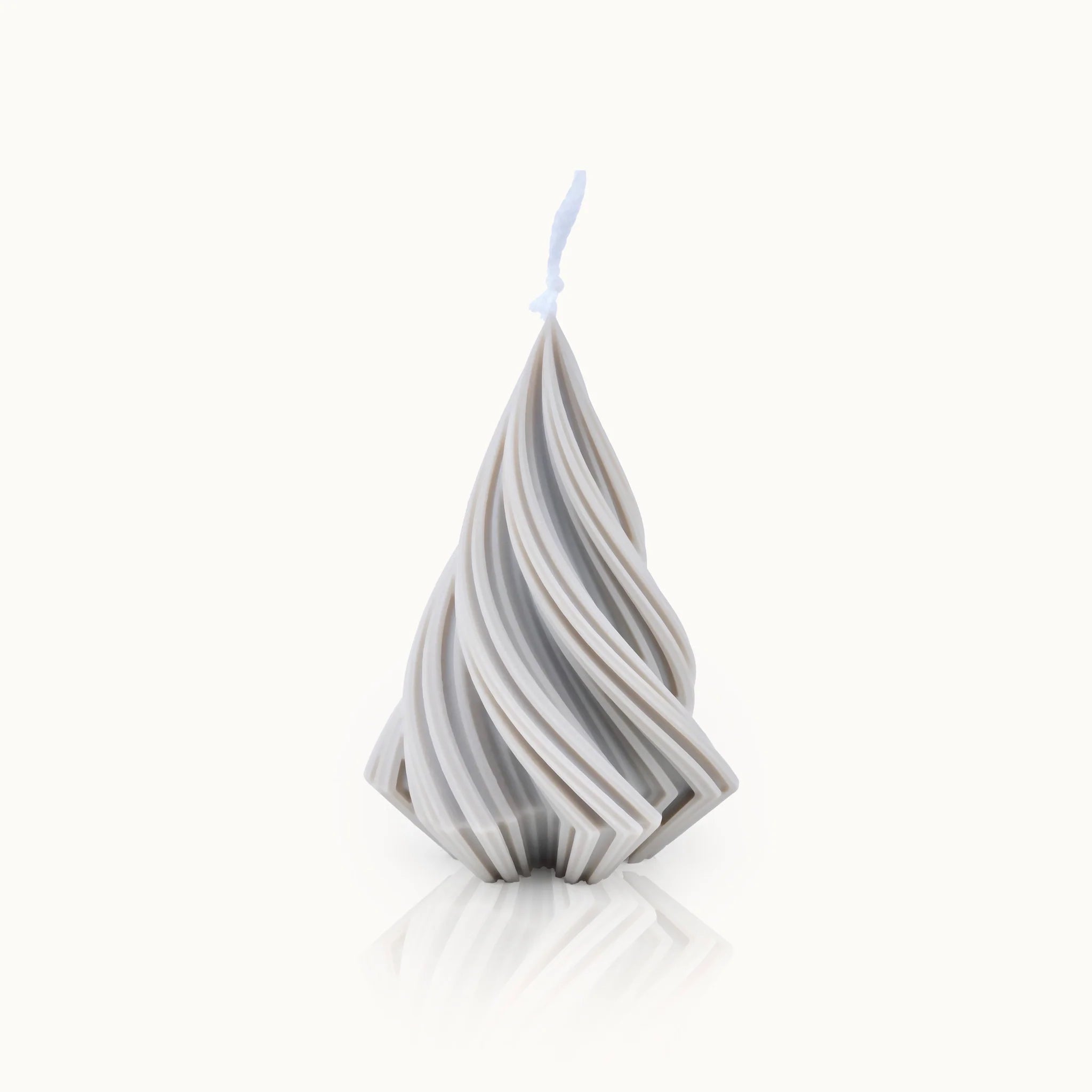 by Vivi Weihnachtsbaumkerze Mittel Taupe