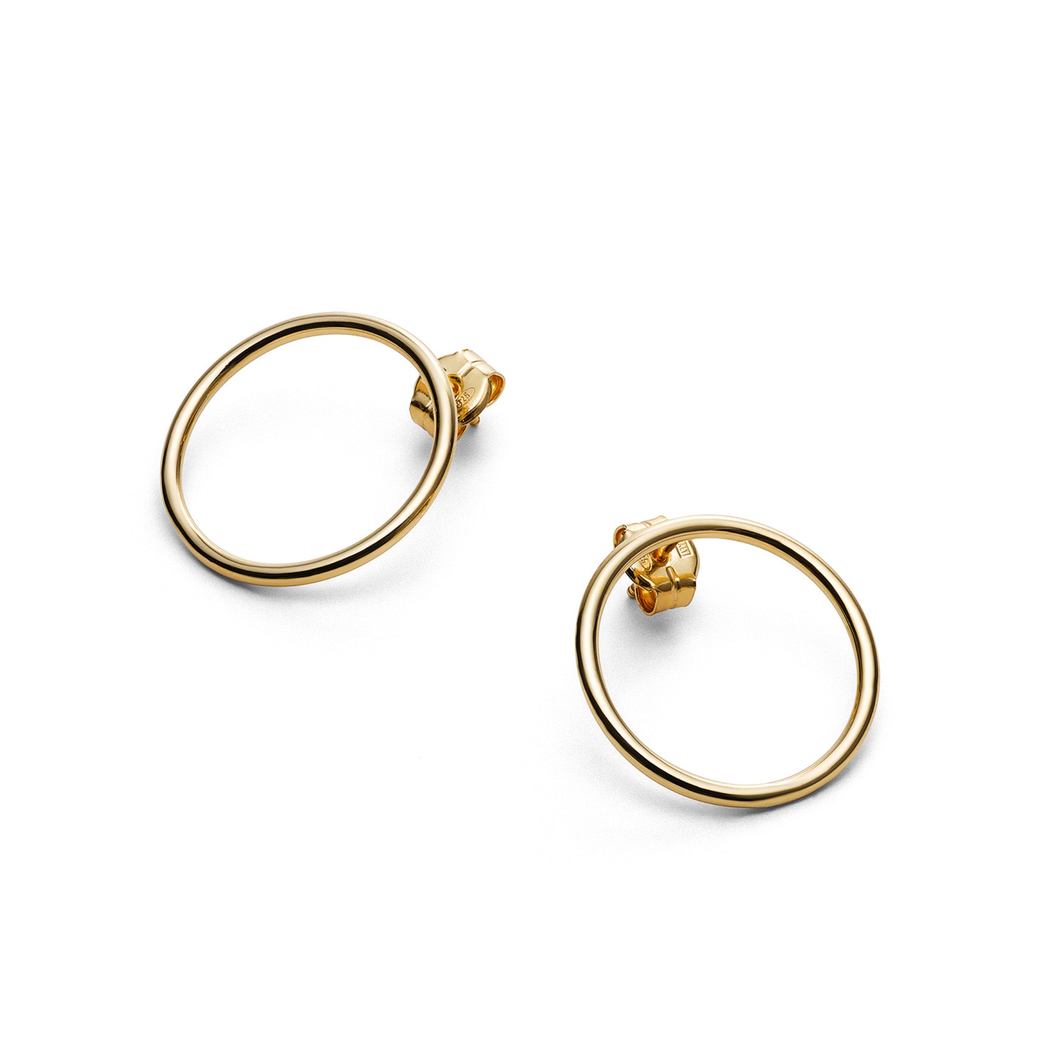 Jukserei Ohrringe "Tondo" Gold