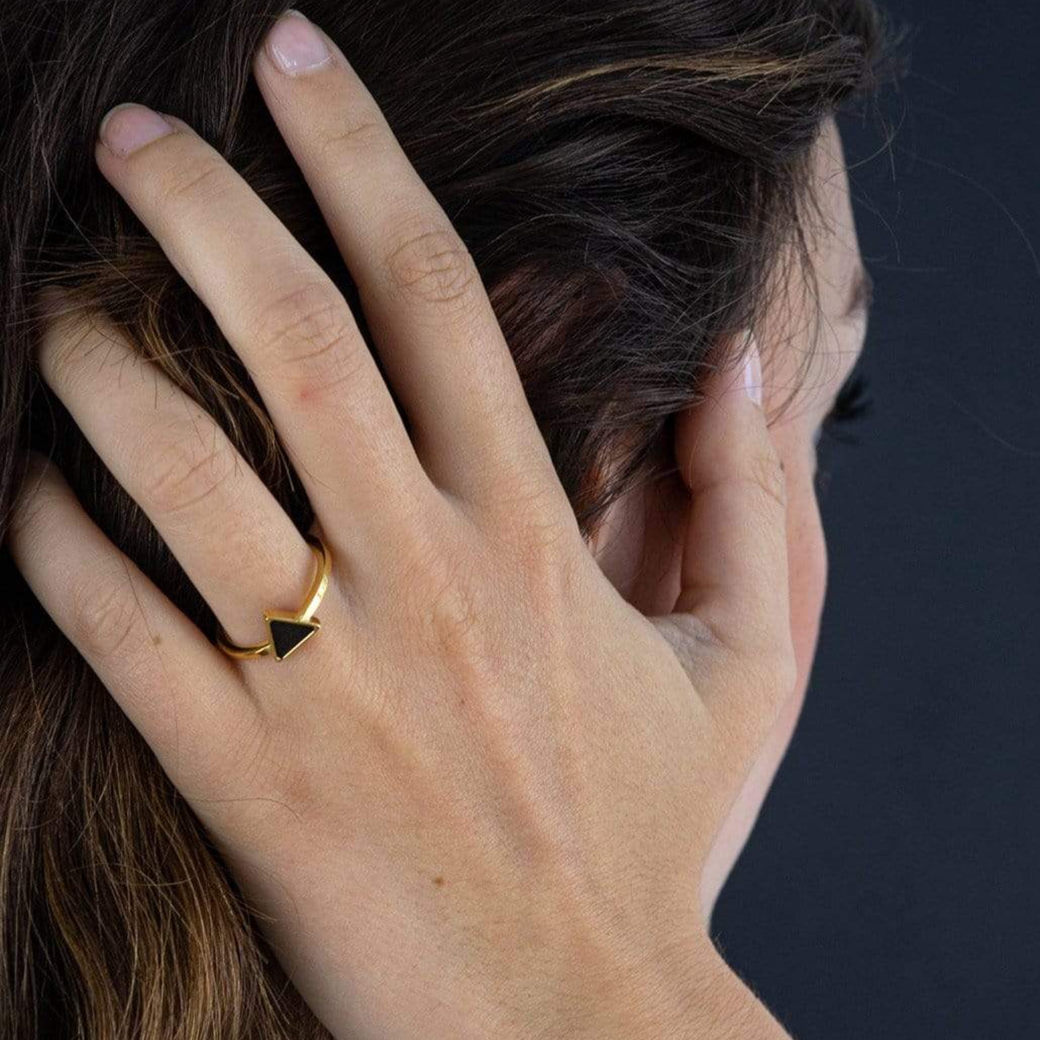 KERBHOLZ Ring "TRIANGLE RING"