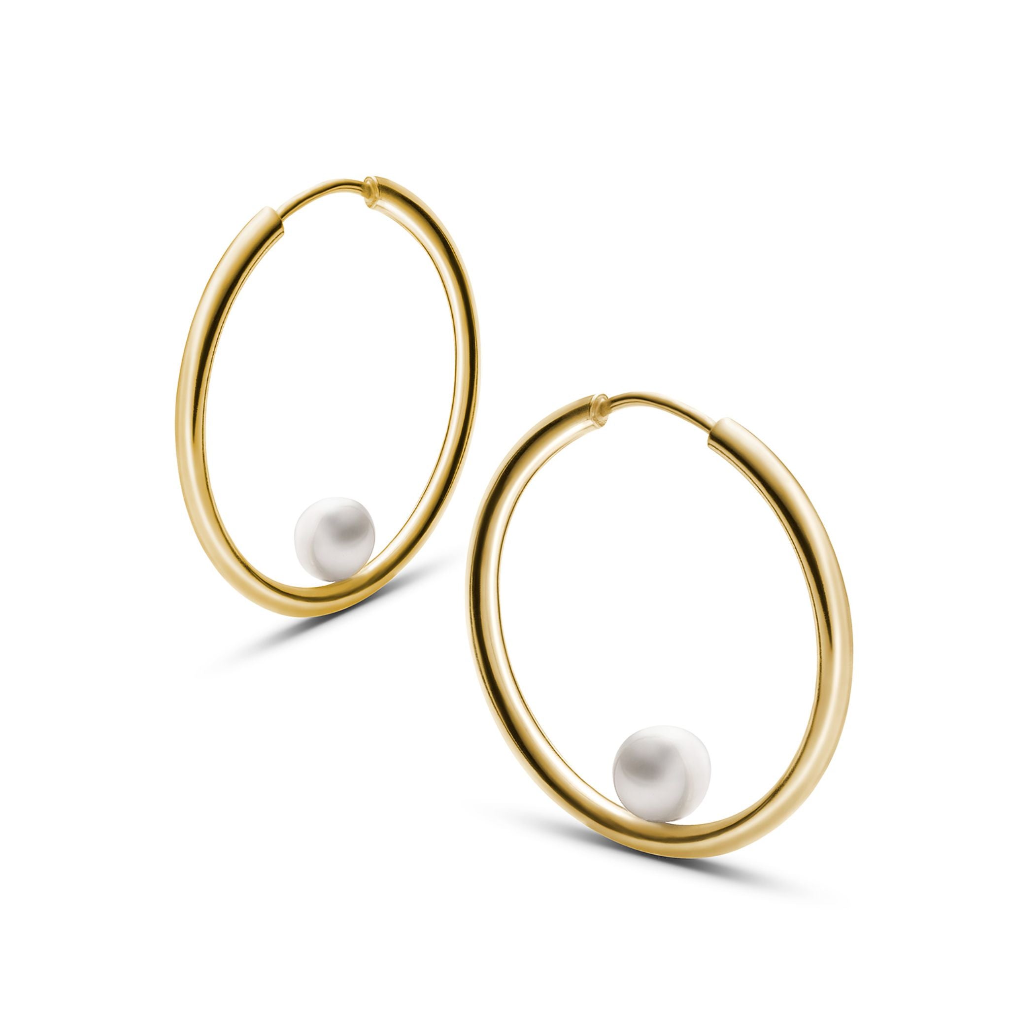 Jukserei Ohrringe "Trille Hoops" Gold