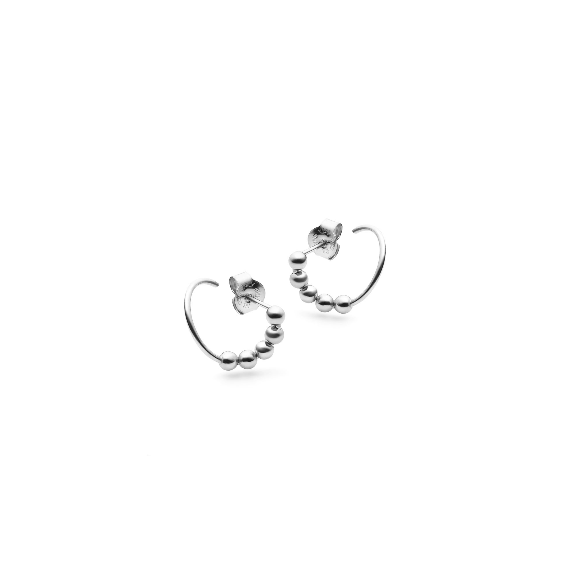 Jukserei Ohrringe "BONBON SWIRL" Silber