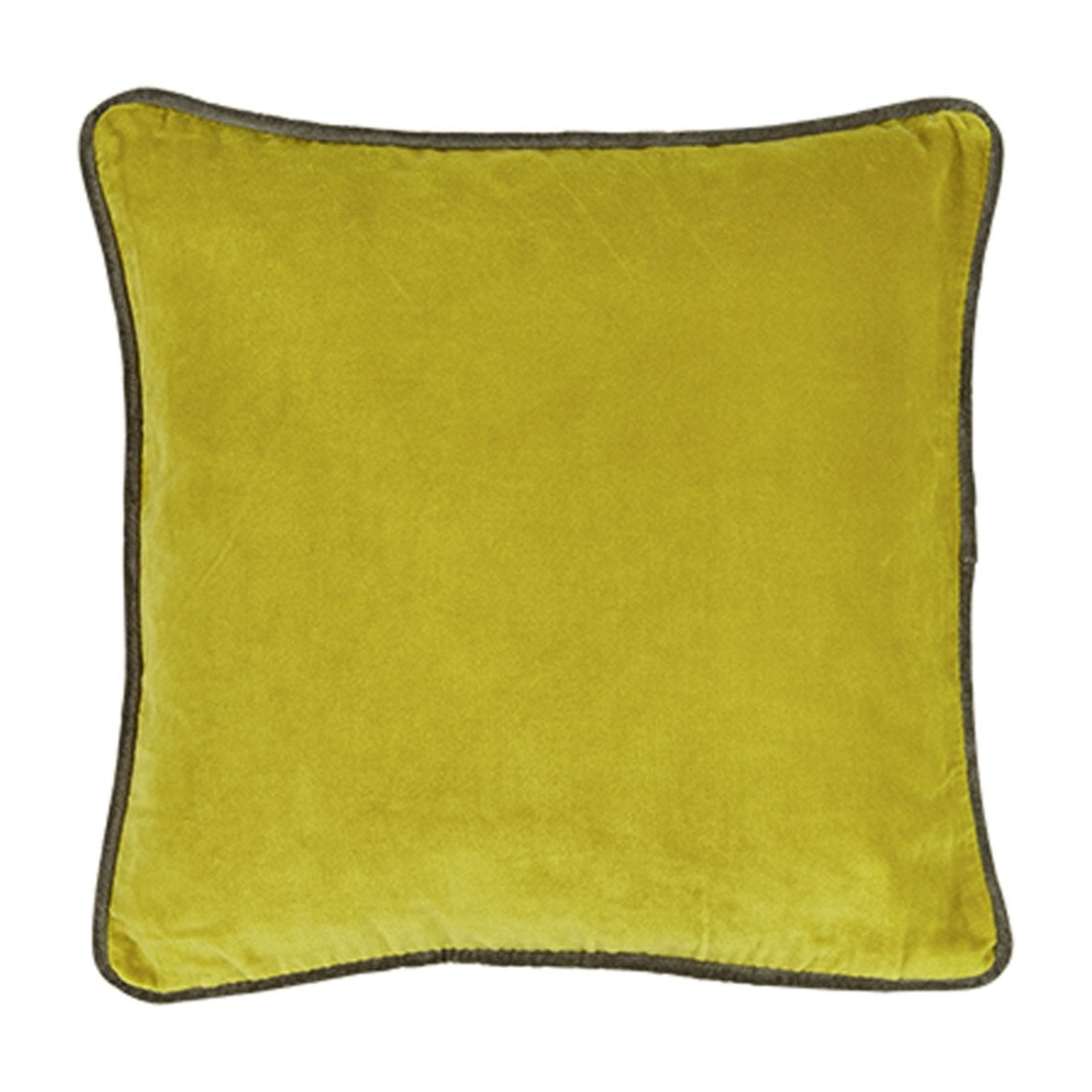 LIV interior Kissenhülle aus Samt 45x45 cm Ochre