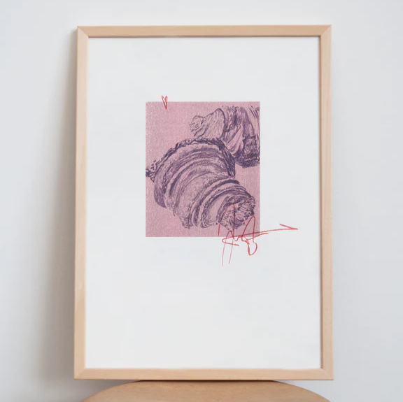 Jukserei Poster Isabella Hemmersbacher - Purple