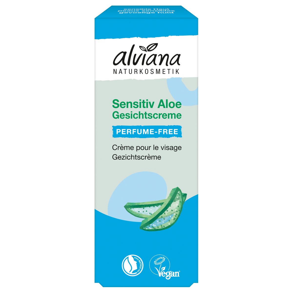 alviana Gesichtscreme "Sensitiv Aloe" 50ml