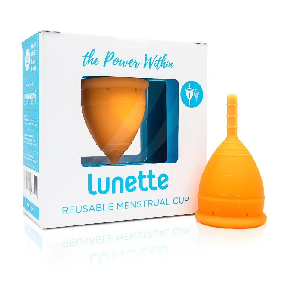 Lunette Menstruationstasse Modell 1 Orange