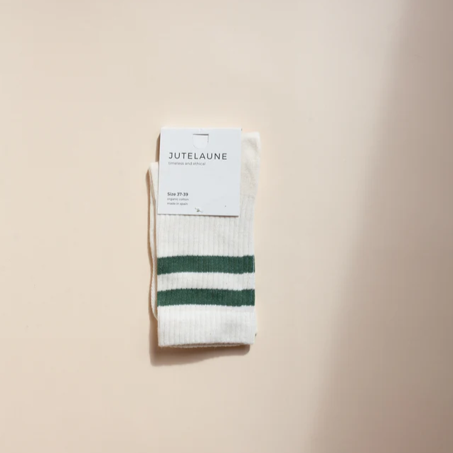 Jutelaune Socken "Vintage" Green