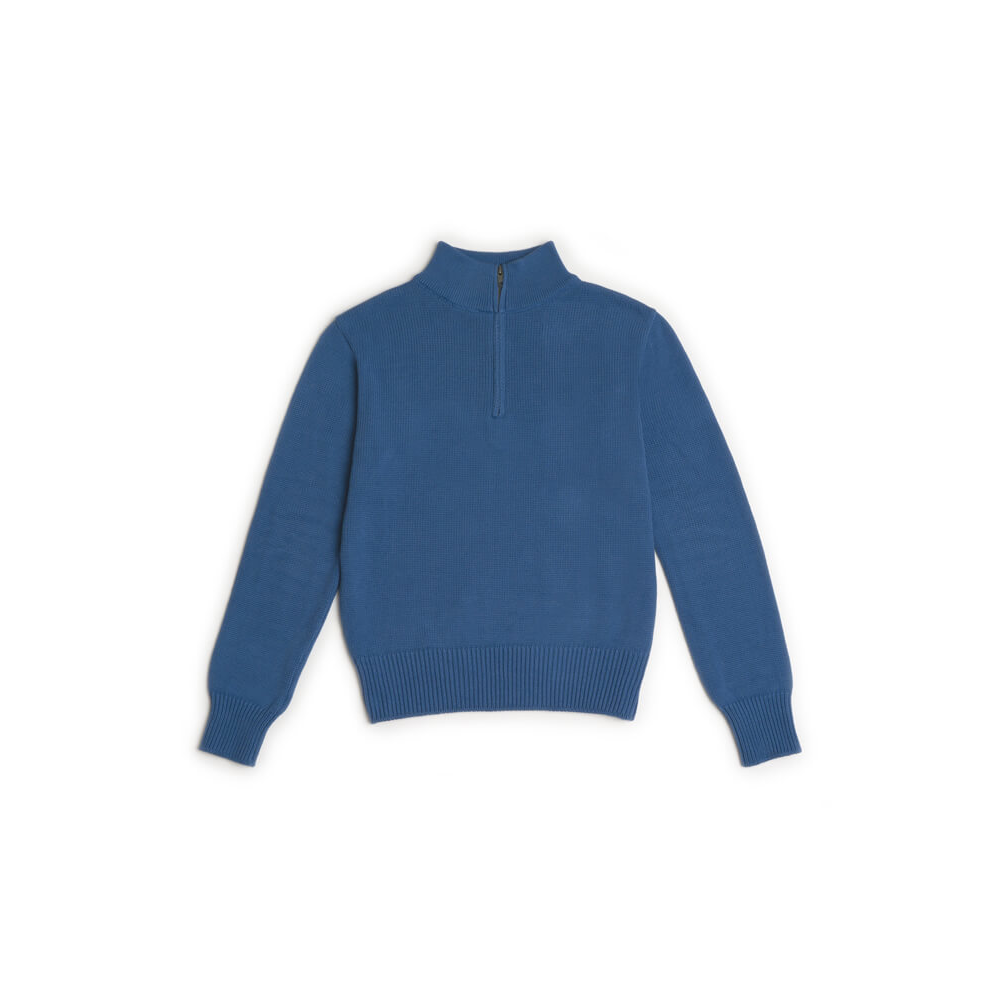bleed clothing Damen Dusklover Troyer Blue