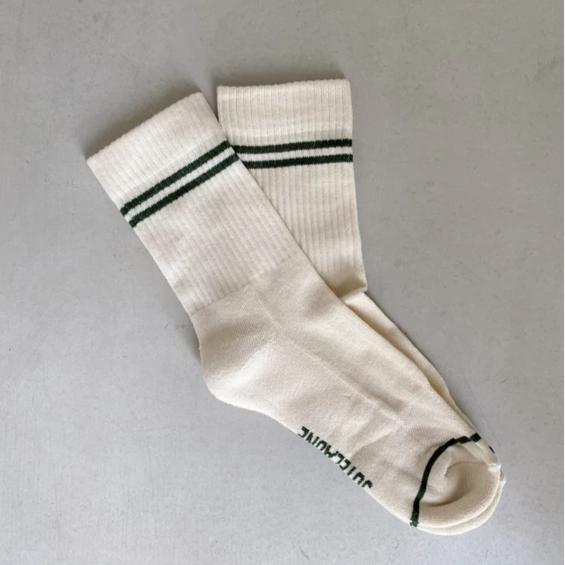 Jutelaune Socken "Sporty" Green