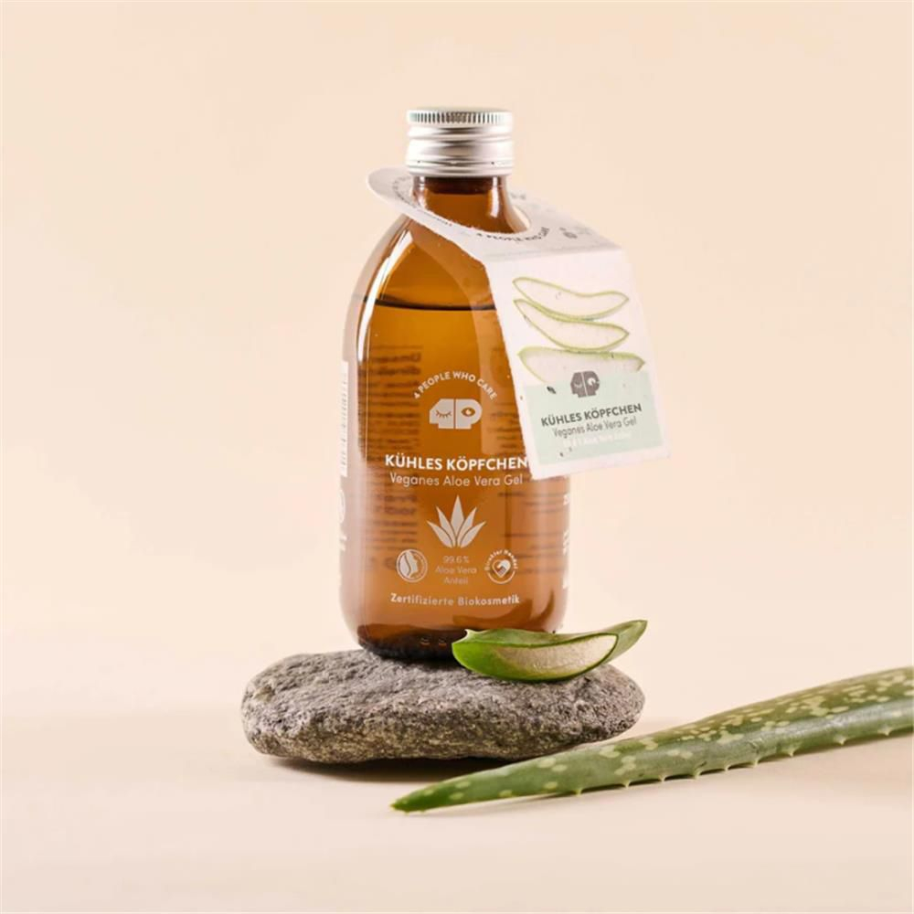 4peoplewhocare Veganes Aloe Vera Serum "Kühles Köpfchen" 250 ml