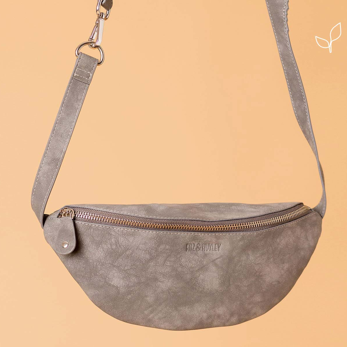 Fitz & Huxley Handtasche "FLORES" fanny Grey