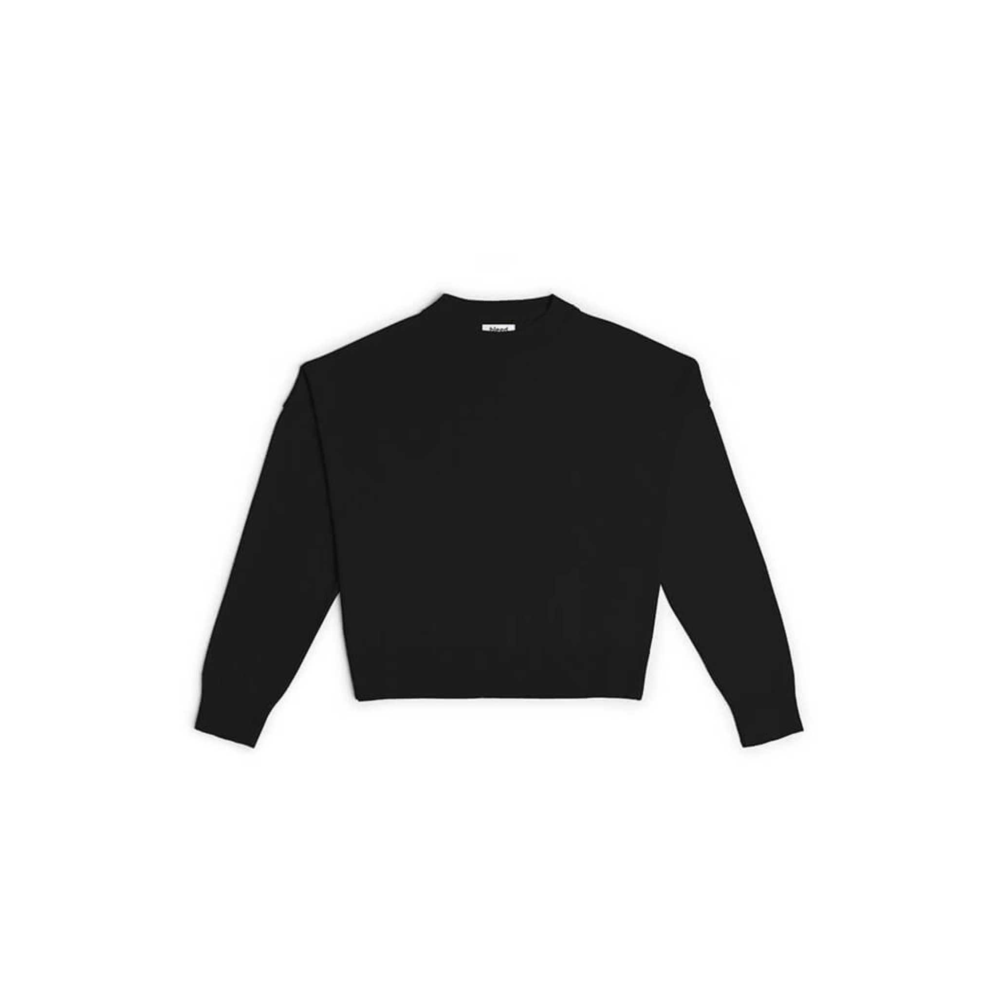 bleed clothing Damen Knitted Jumper Lyocell (TENCEL™) Black