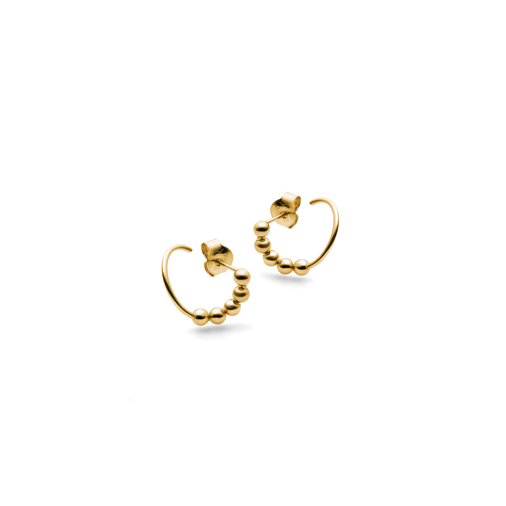 Jukserei Ohrringe "BONBON SWIRL" Gold