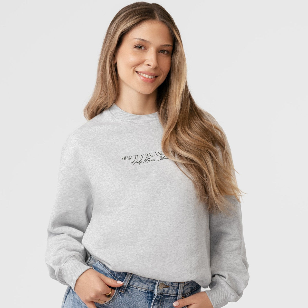 HALF MOON STUDIO Unisex Crewneck "CLUB"