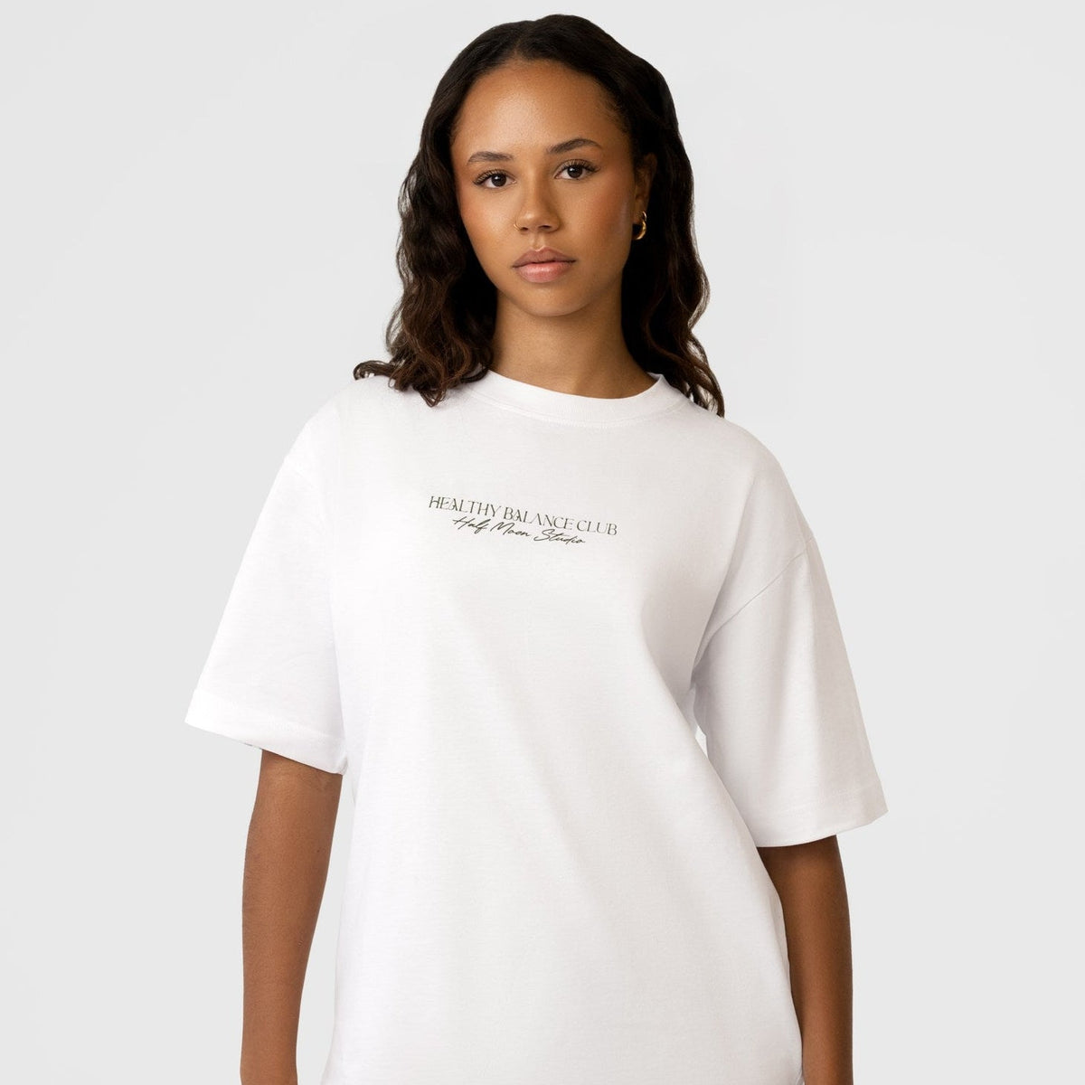 HALF MOON STUDIO Unisex Oversized T-Shirt "BALANCE"