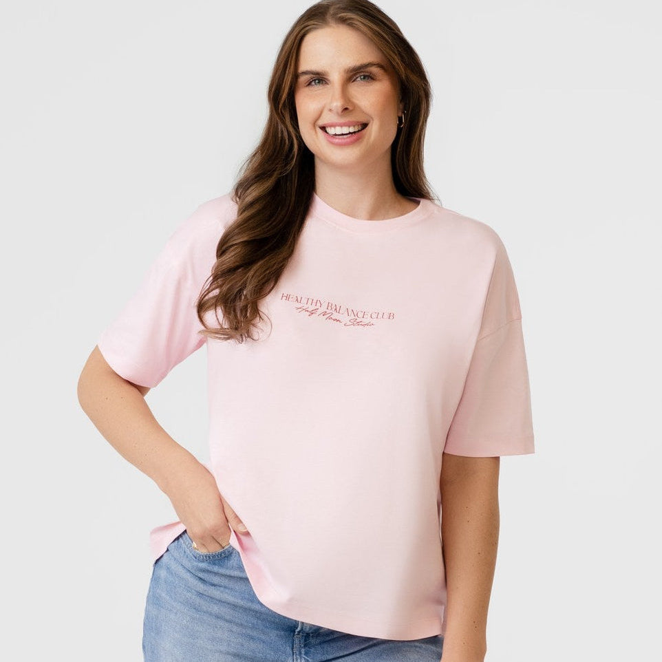 HALF MOON STUDIO Unisex Oversized T-Shirt "BALANCE"