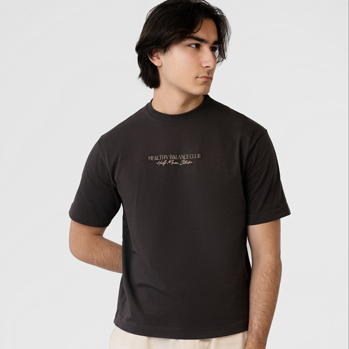 HALF MOON STUDIO Unisex Oversized T-Shirt "CLUB"